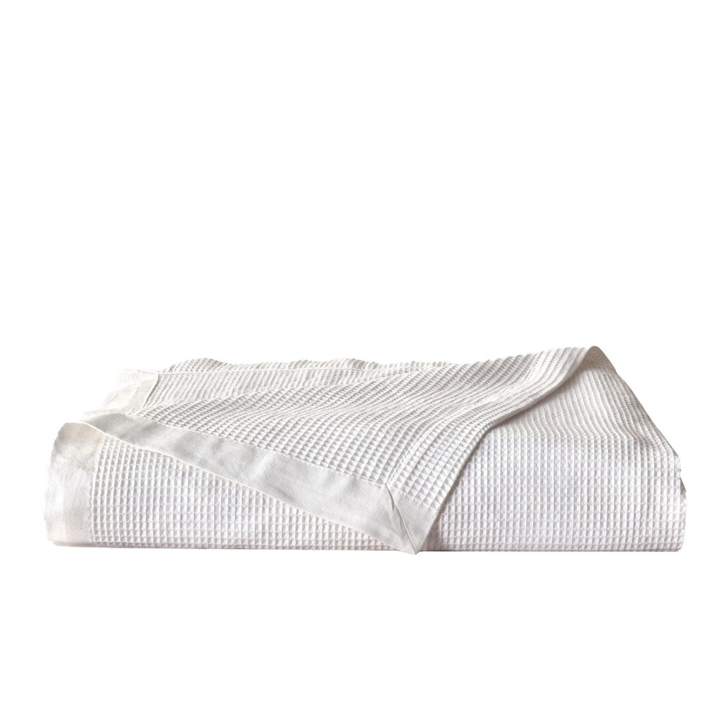 100% Cotton Small Waffle Weave Blanket - Hazel Collection Great Bay Home