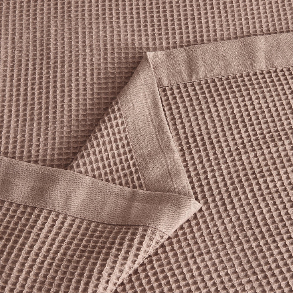 100% Cotton Small Waffle Weave Blanket - Hazel Collection Great Bay Home