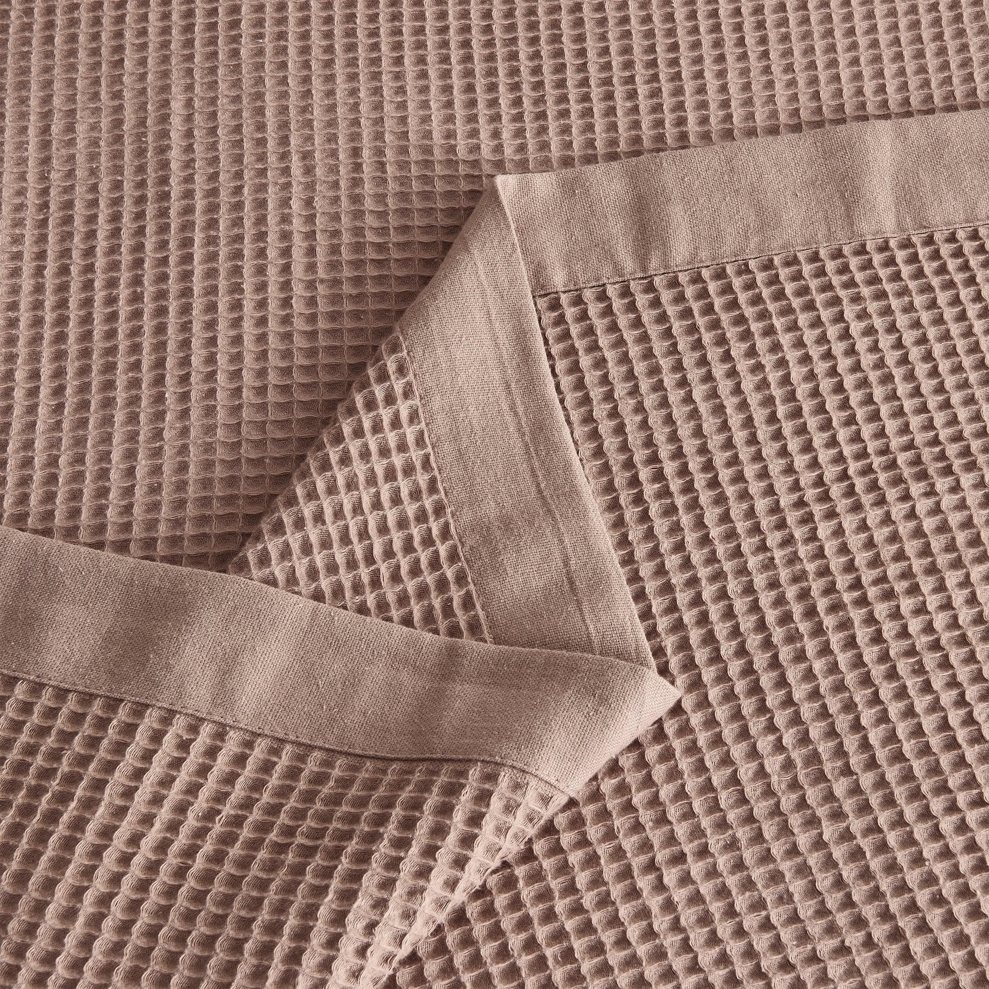 100% Cotton Small Waffle Weave Blanket - Hazel Collection Great Bay Home