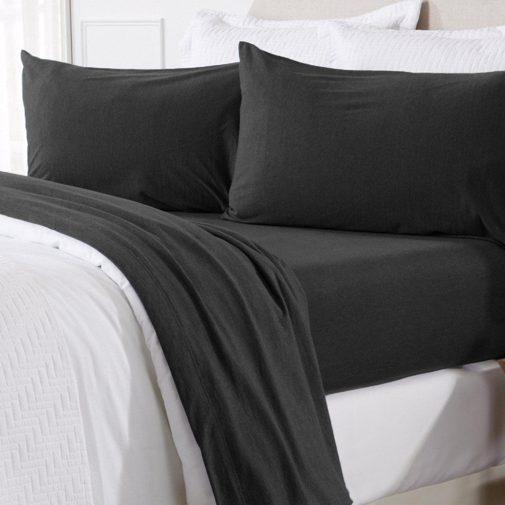 Flannel Jersey Sheet - Cozy Flex Collection Great Bay Home