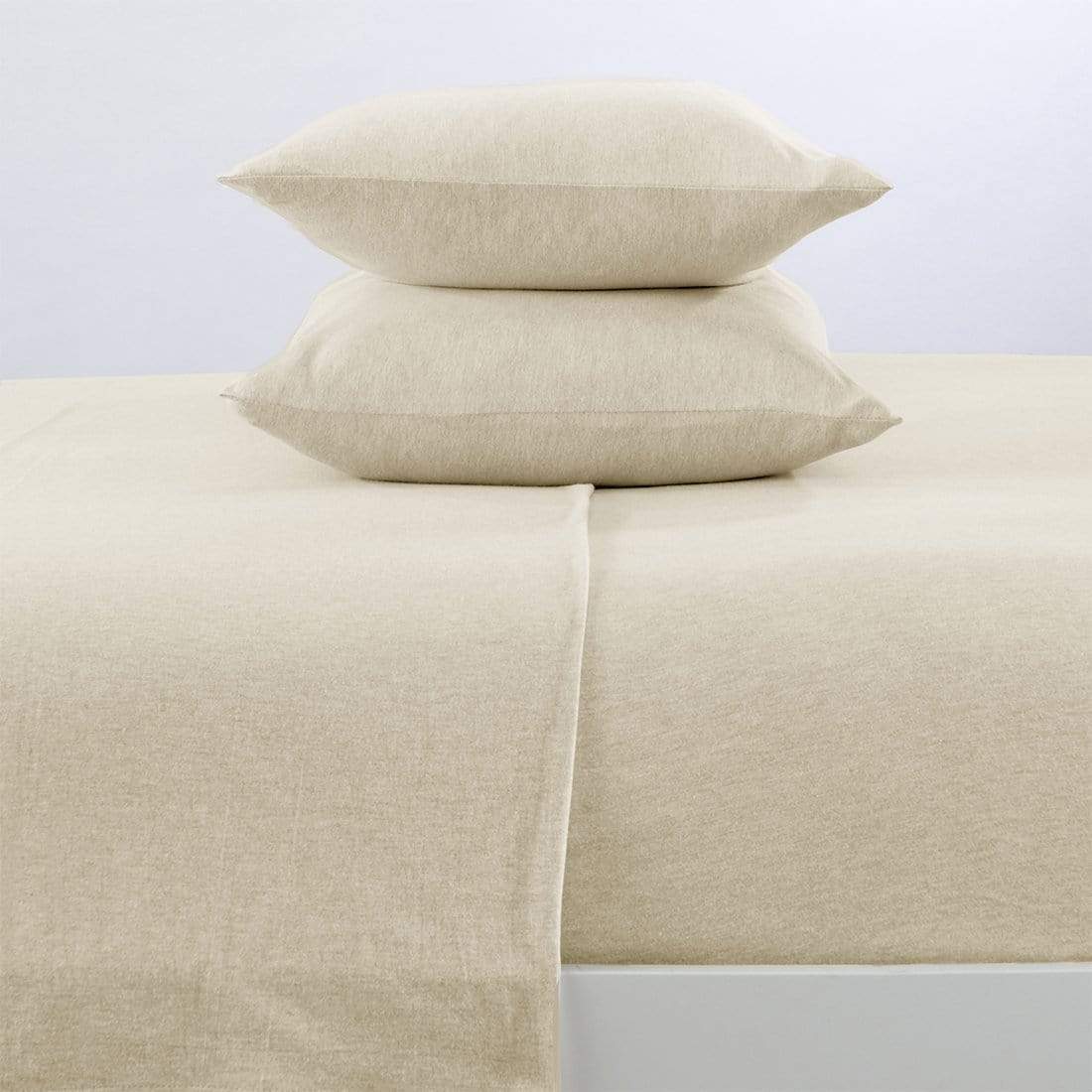Flannel Jersey Sheet - Cozy Flex Collection Great Bay Home