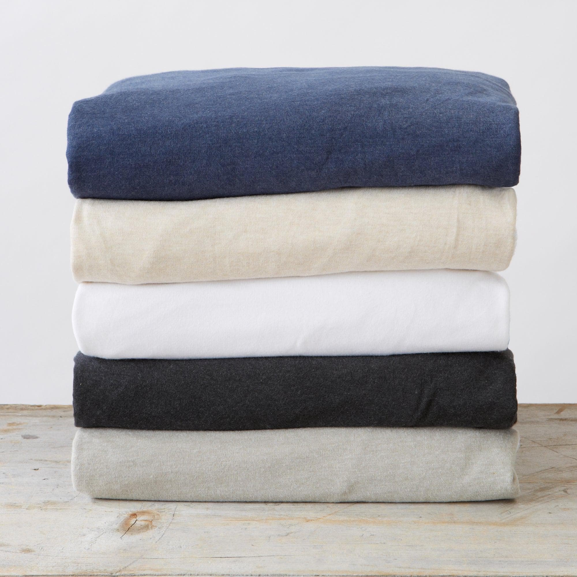 Flannel Jersey Sheet - Cozy Flex Collection Great Bay Home