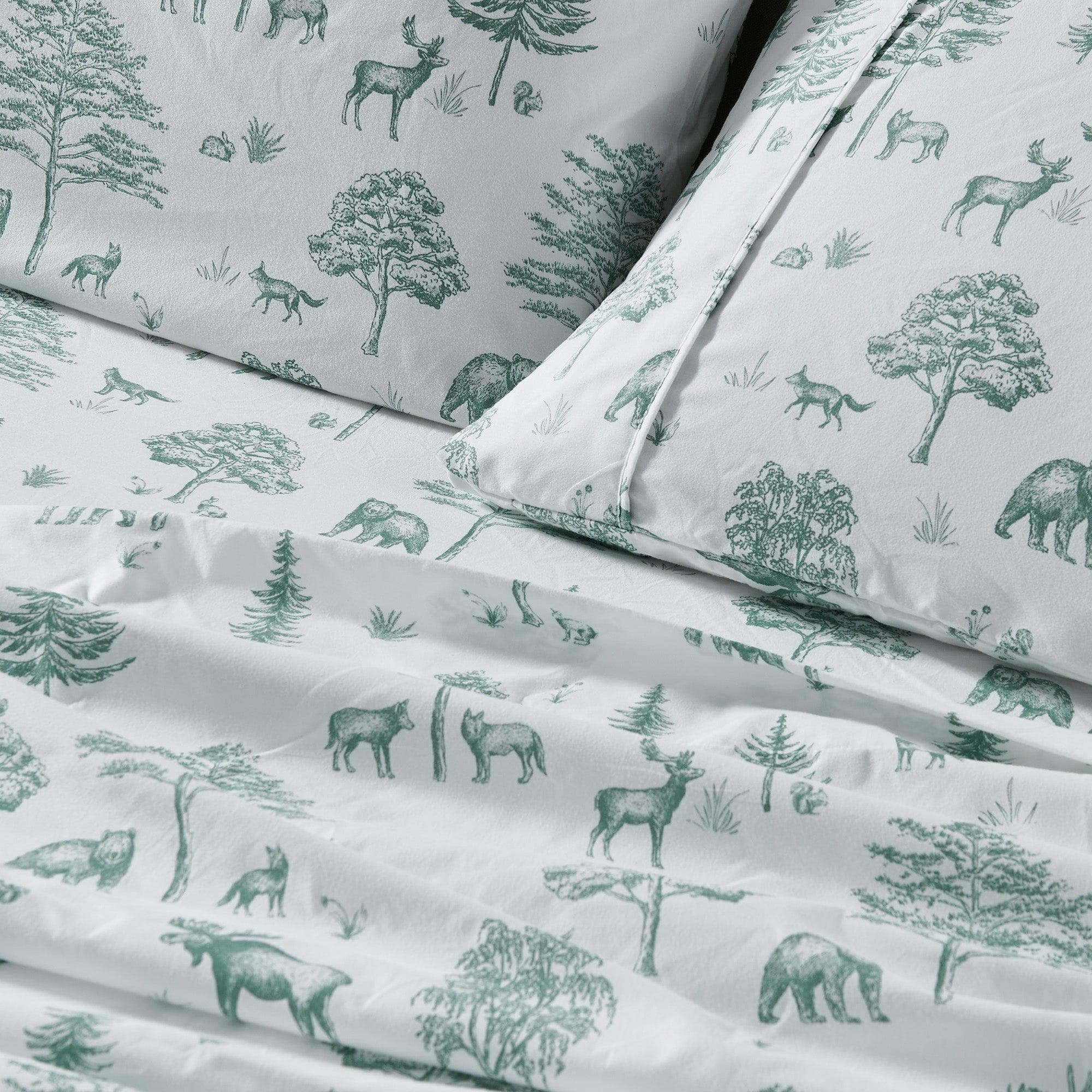 Lodge Printed Sheet Set - Mountain Ridge Collection Great Bay Home