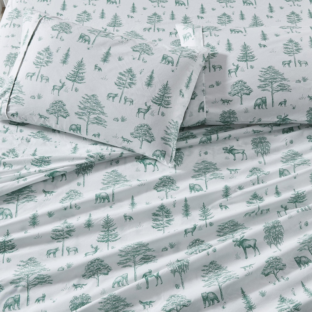 Lodge Printed Sheet Set - Mountain Ridge Collection Great Bay Home