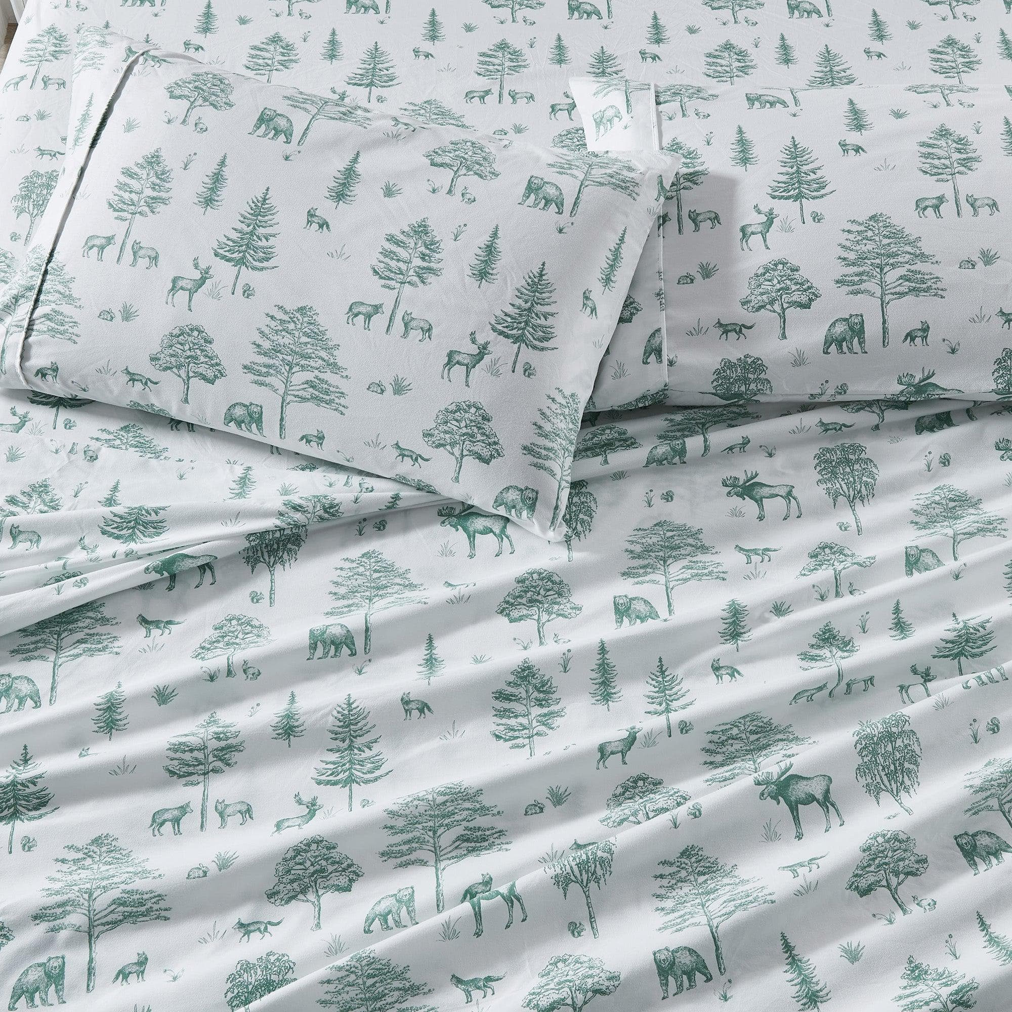 Lodge Printed Sheet Set - Mountain Ridge Collection Great Bay Home
