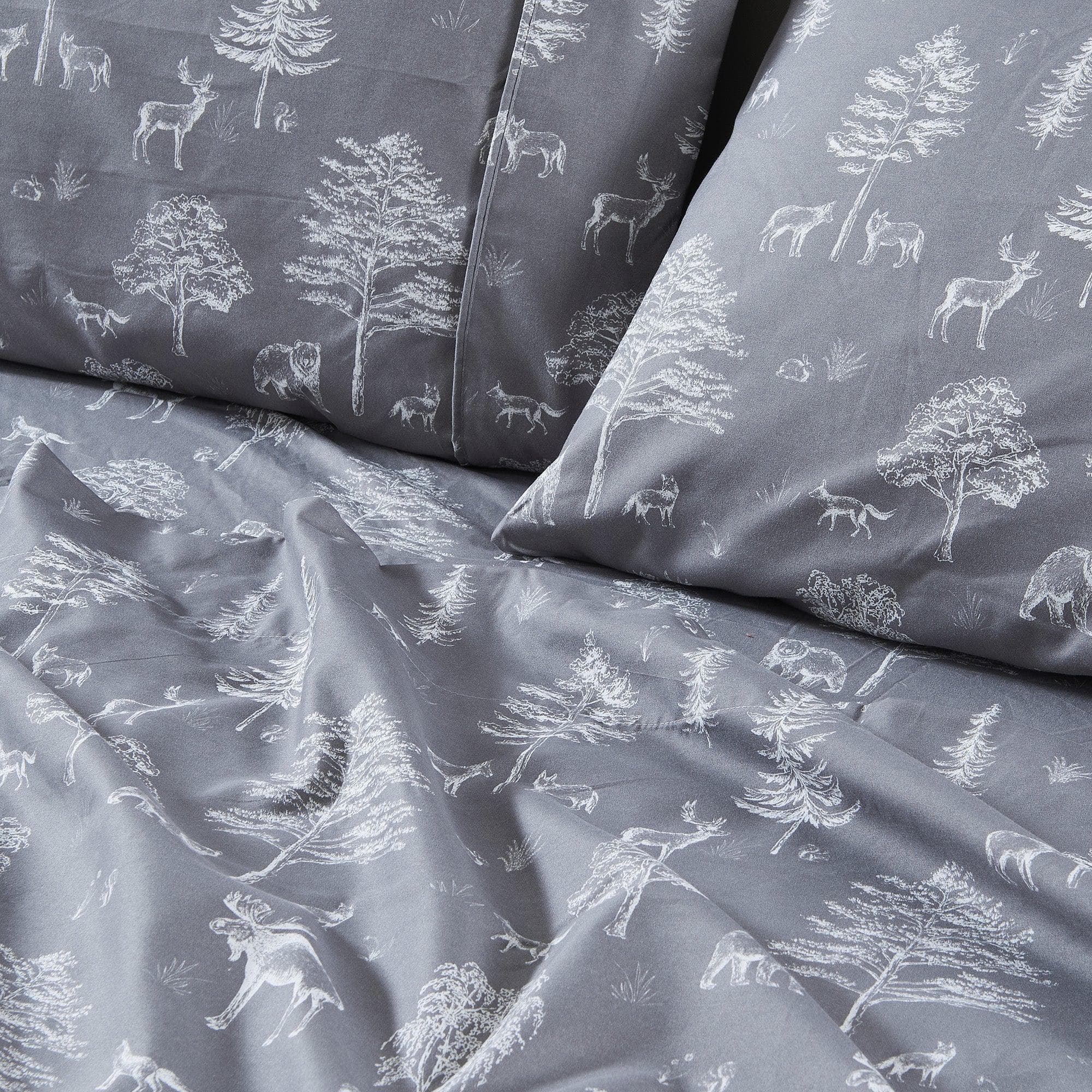 Lodge Printed Sheet Set - Mountain Ridge Collection Great Bay Home