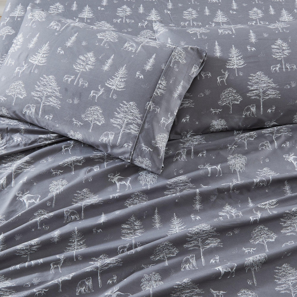 Lodge Printed Sheet Set - Mountain Ridge Collection Great Bay Home