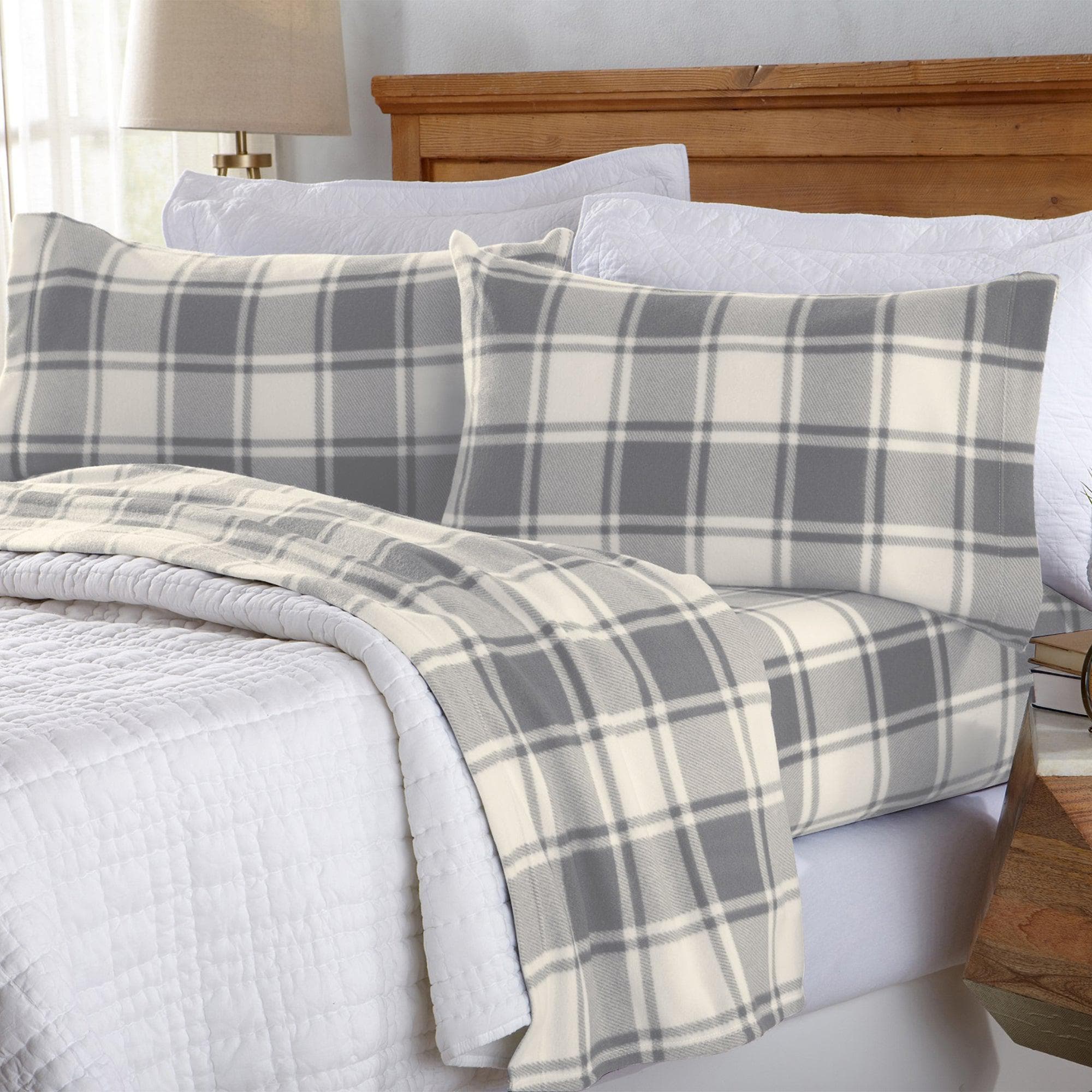 Printed Fleece Sheet - Dara Collection Great Bay Home