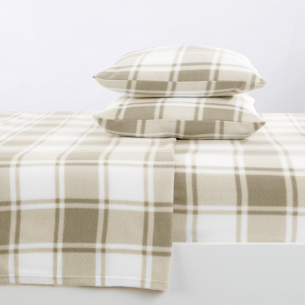 Printed Fleece Sheet - Dara Collection Great Bay Home