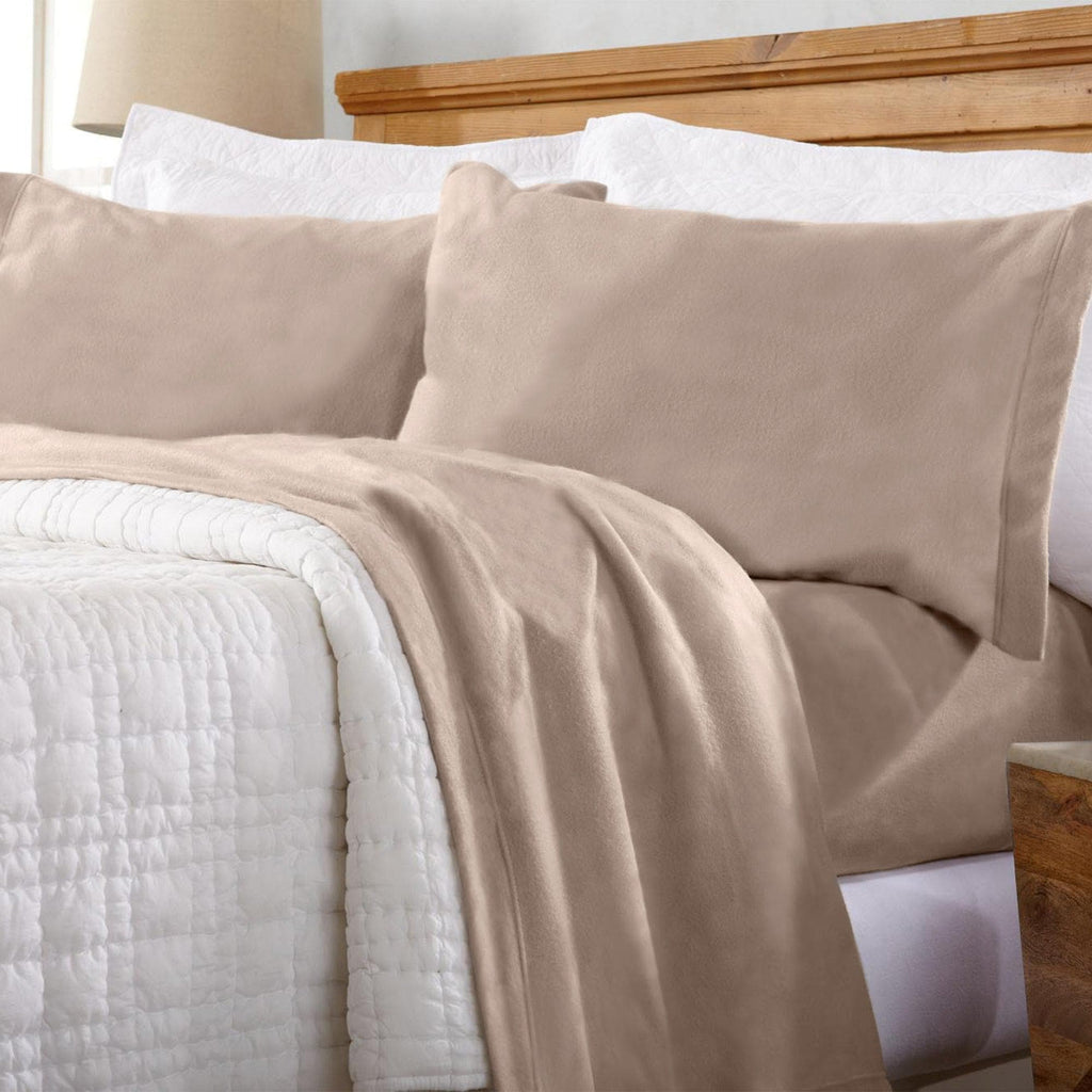 Solid Fleece Sheet - Christina Collection Great Bay Home