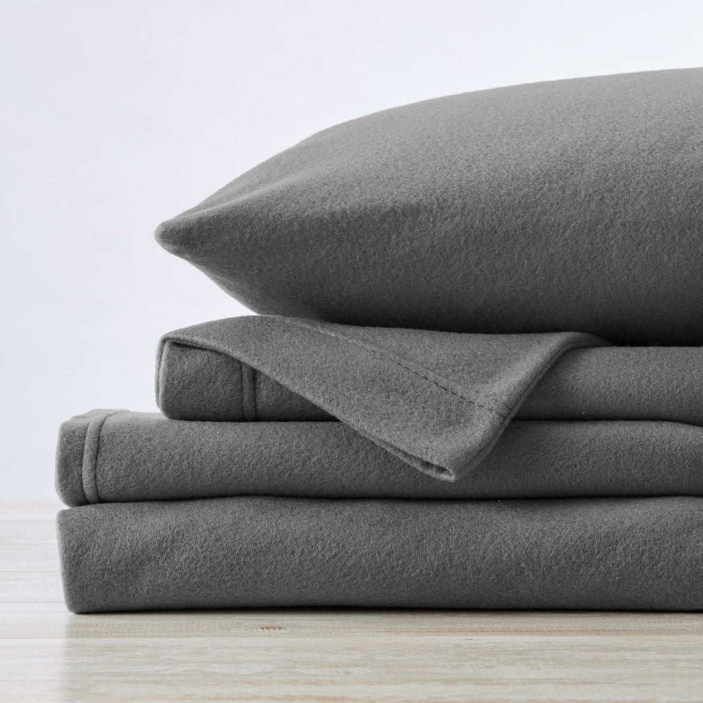 Solid Fleece Sheet - Christina Collection Great Bay Home