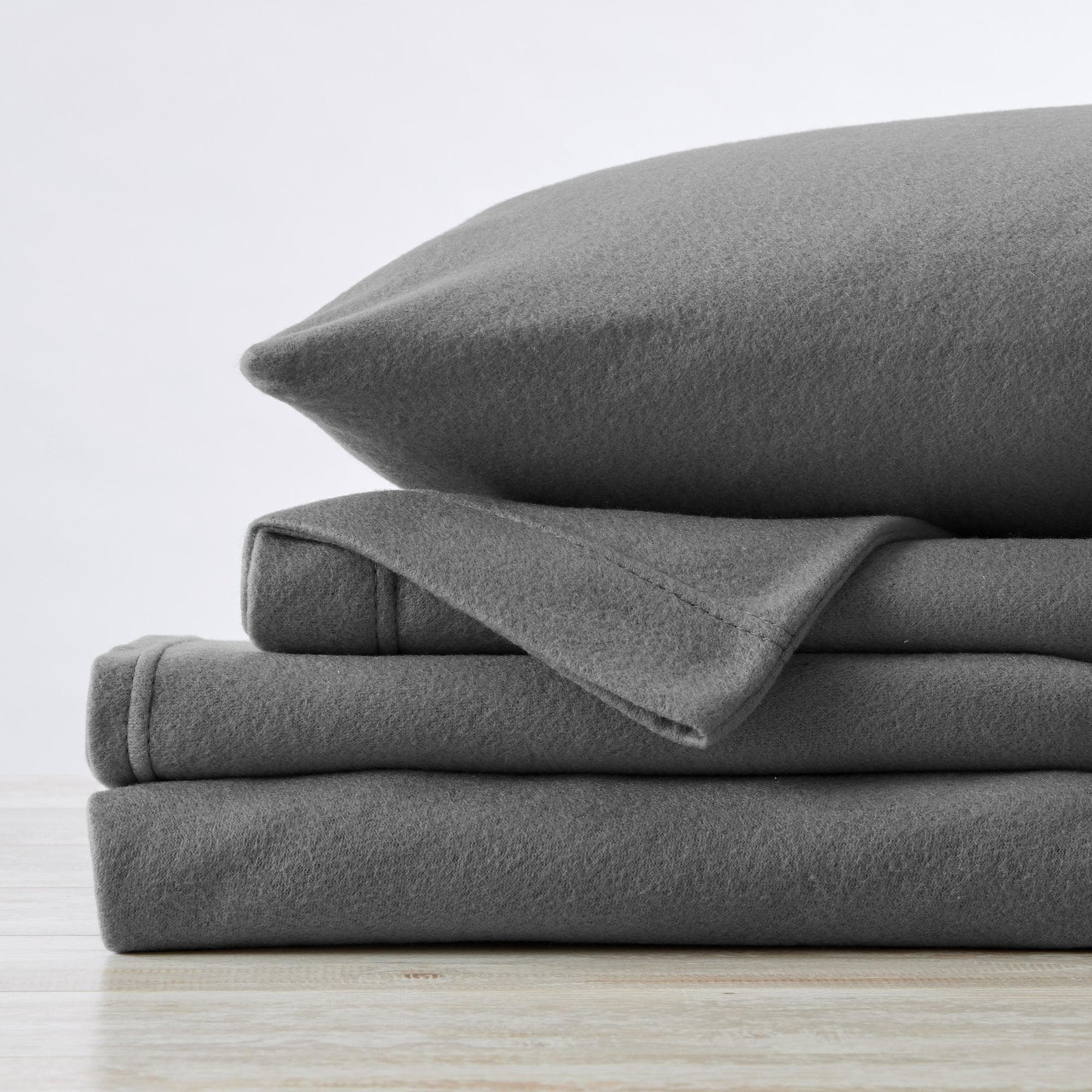 Solid Fleece Sheet - Christina Collection Great Bay Home