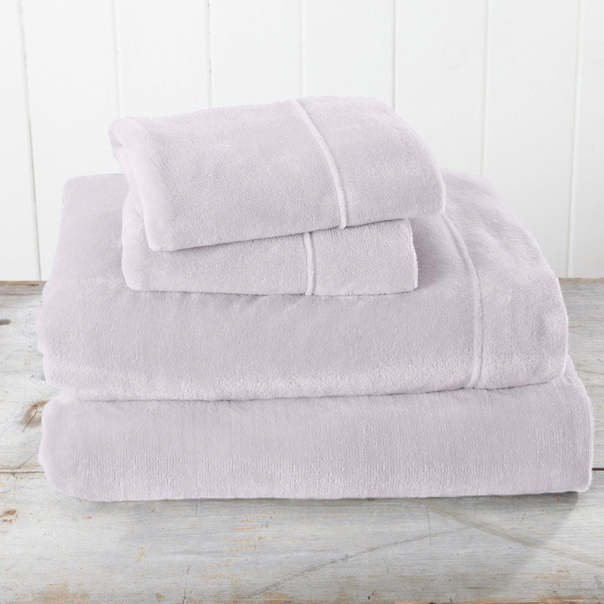 Solid Plush Sheet - Velvet Luxe Collection Great Bay Home