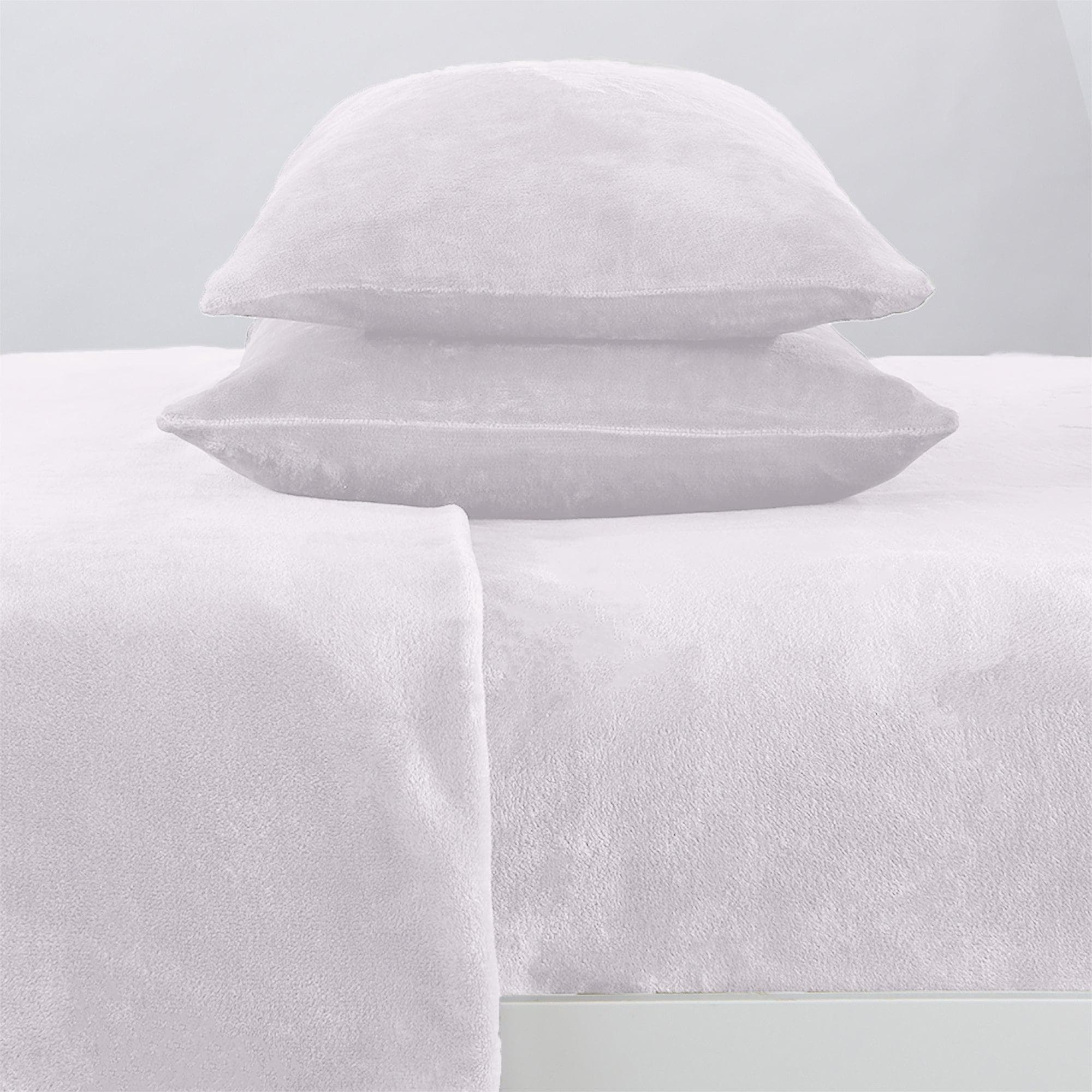 Solid Plush Sheet - Velvet Luxe Collection Great Bay Home