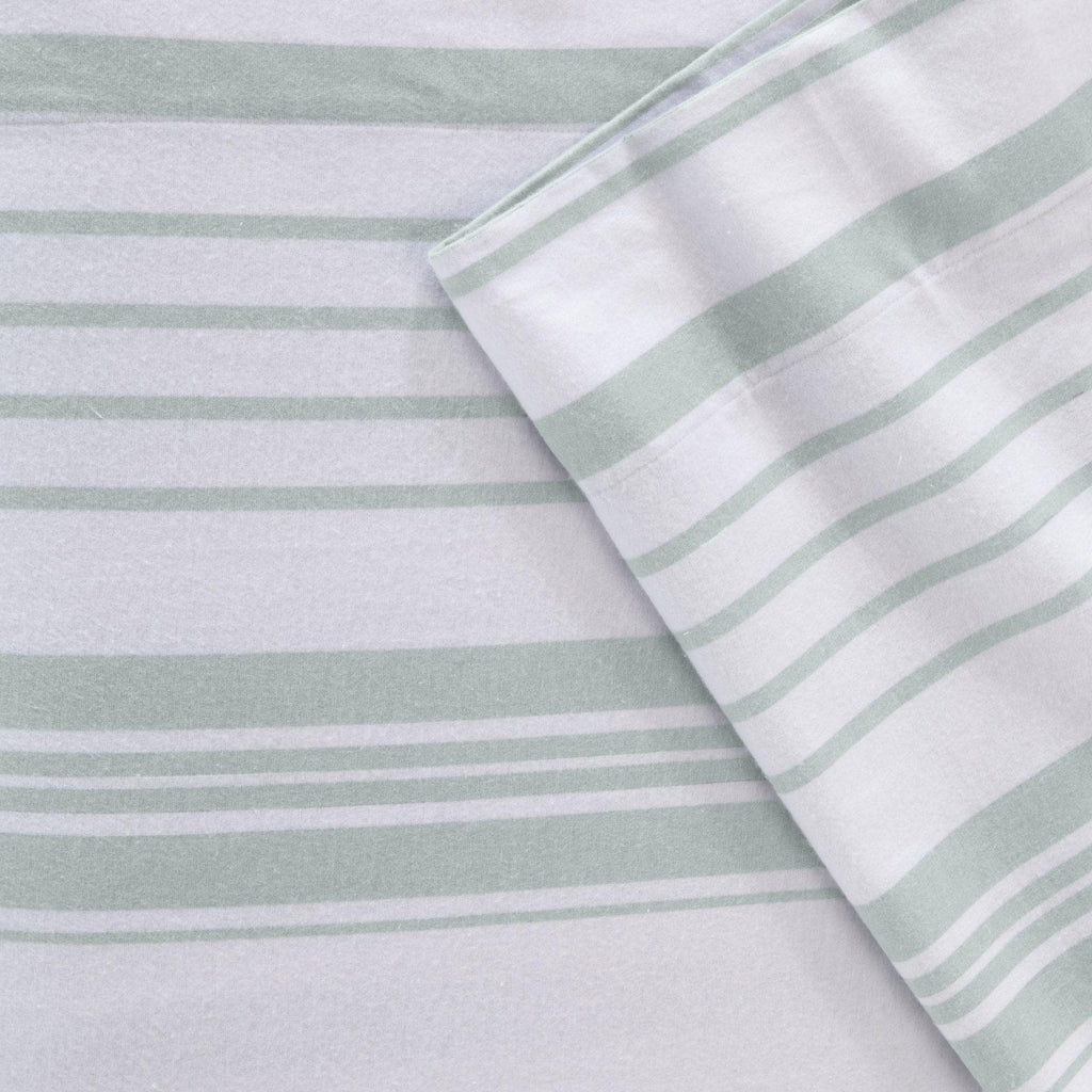 Turkish Cotton Flannel Sheet - Raye Collection Great Bay Home
