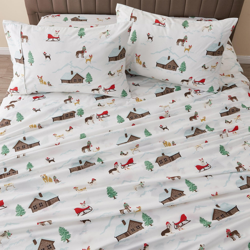 Lodge Printed Sheet Set - Mountain Ridge Collection Great Bay Home