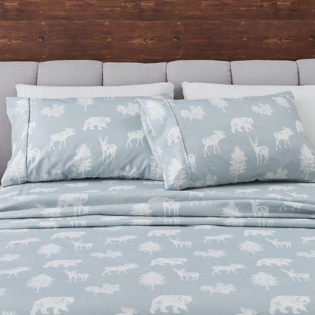 Lodge Printed Sheet Set - Mountain Ridge Collection Great Bay Home