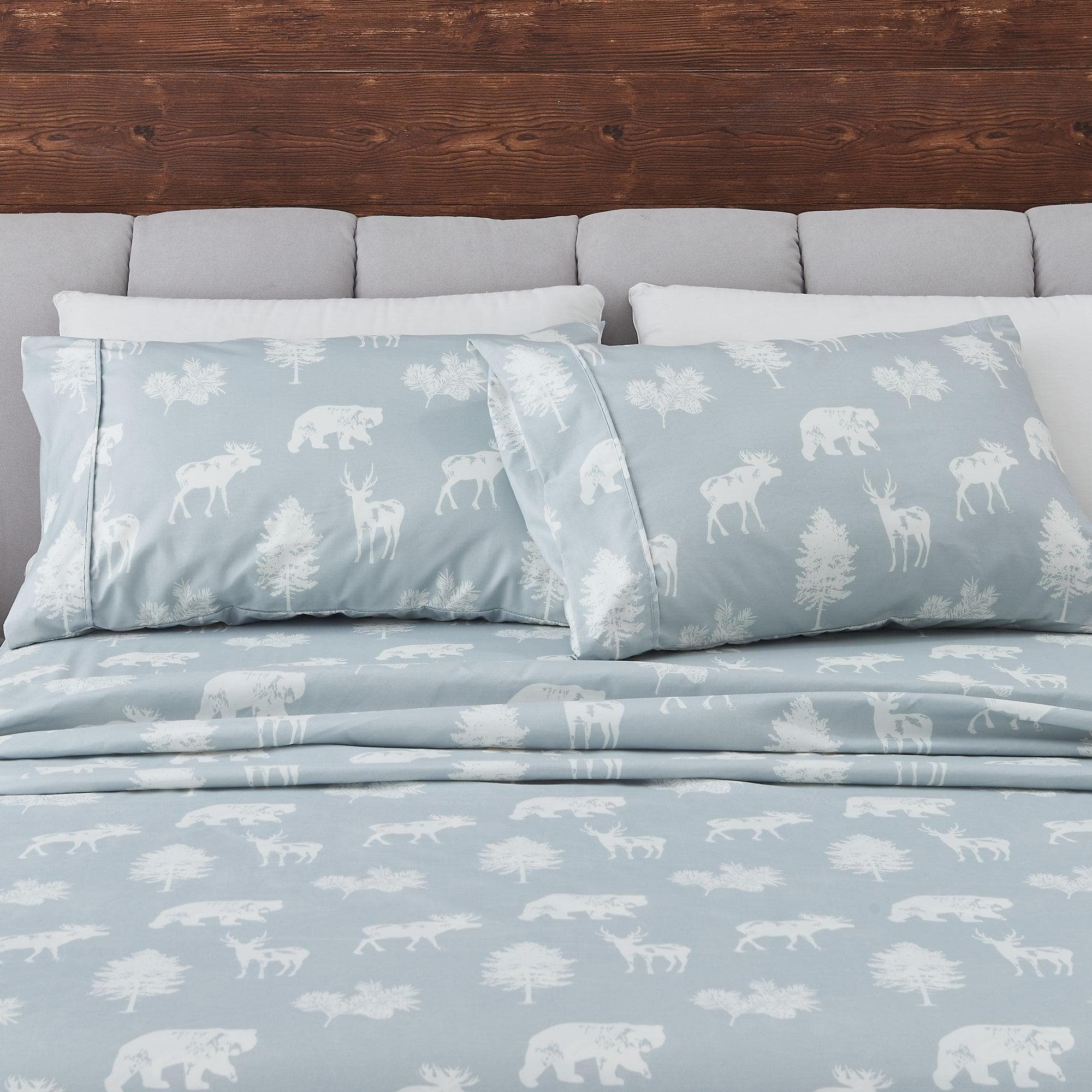 Lodge Printed Sheet Set - Mountain Ridge Collection Great Bay Home
