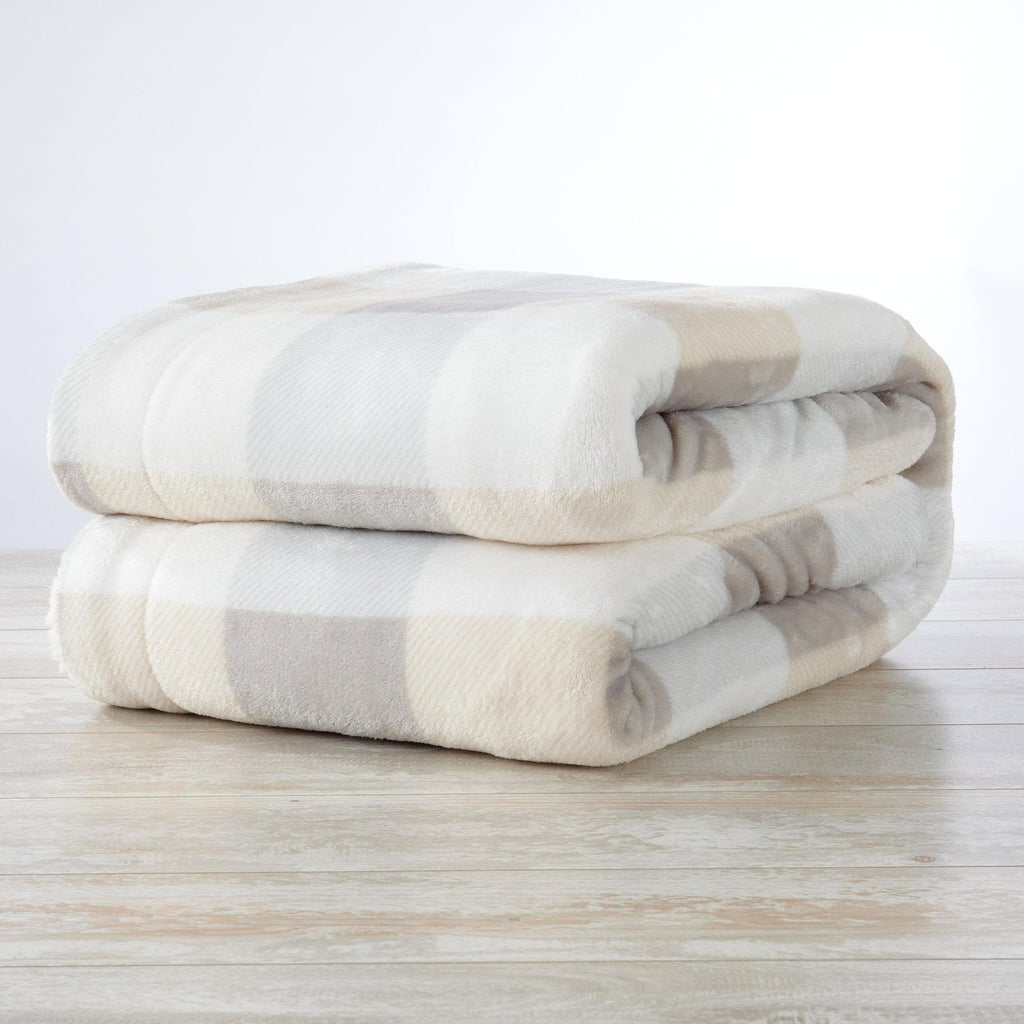 Velvet Plush Sherpa Luxury Bed Blanket - Kinsley Collection Great Bay Home