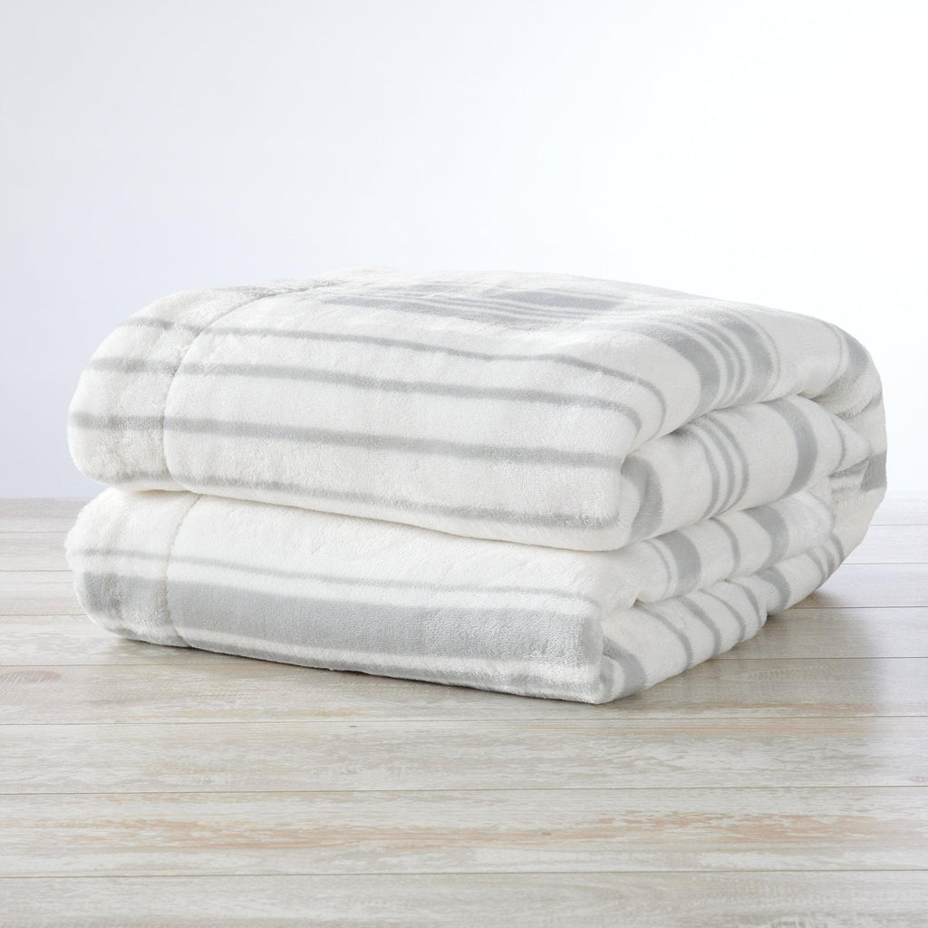 Velvet Plush Sherpa Luxury Bed Blanket - Kinsley Collection Great Bay Home