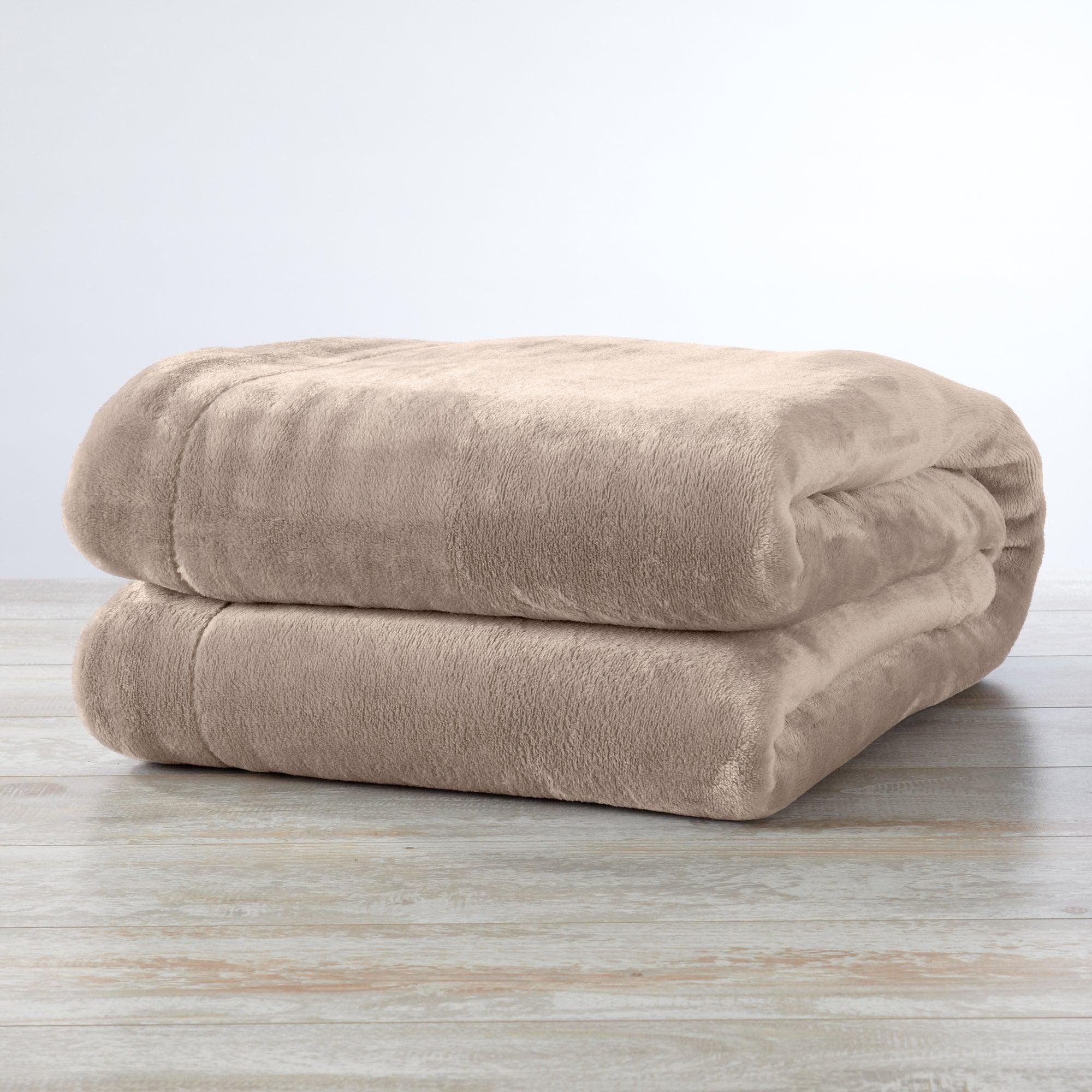 Velvet Plush Sherpa Luxury Bed Blanket - Kinsley Collection Great Bay Home