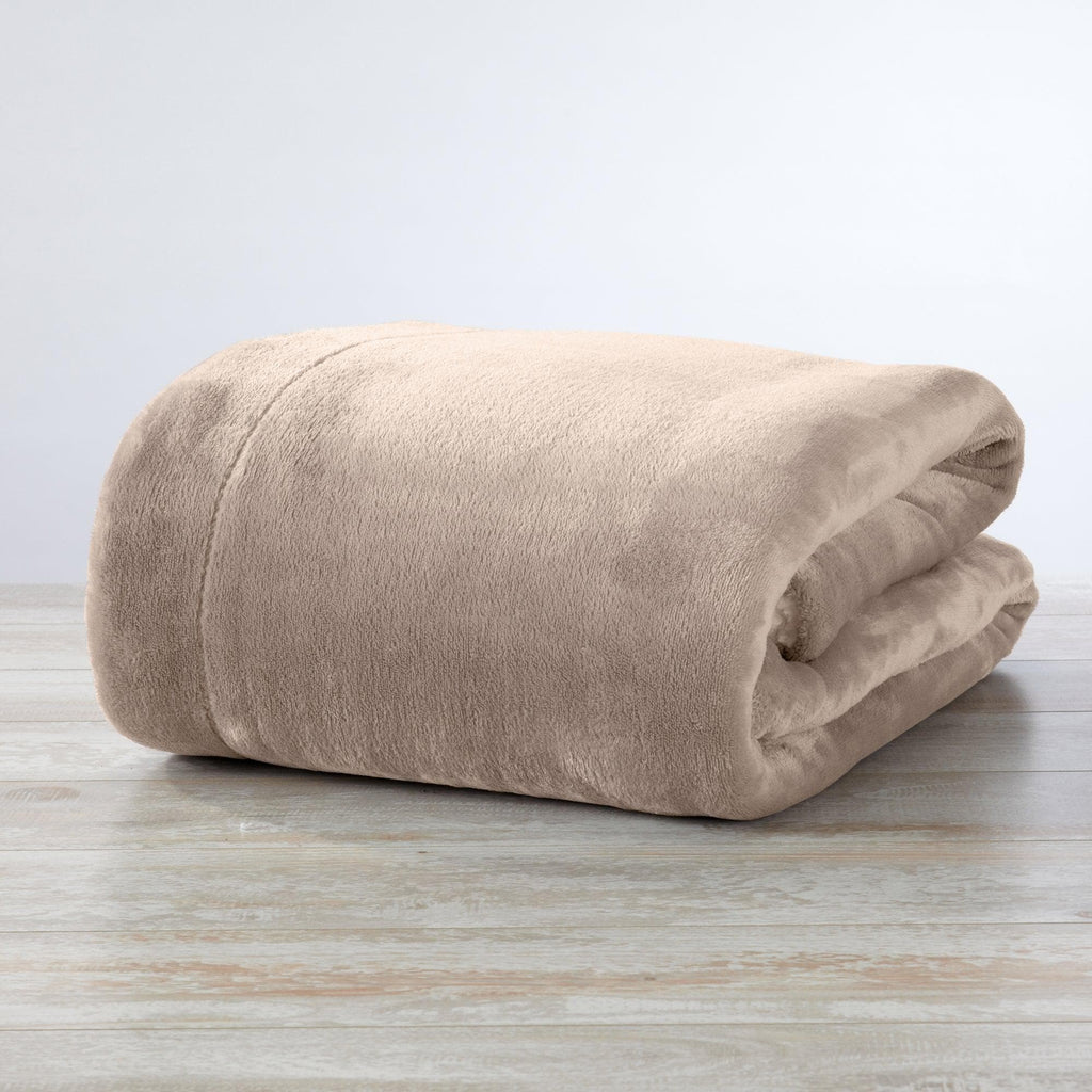 Velvet Plush Sherpa Luxury Bed Blanket - Kinsley Collection Great Bay Home