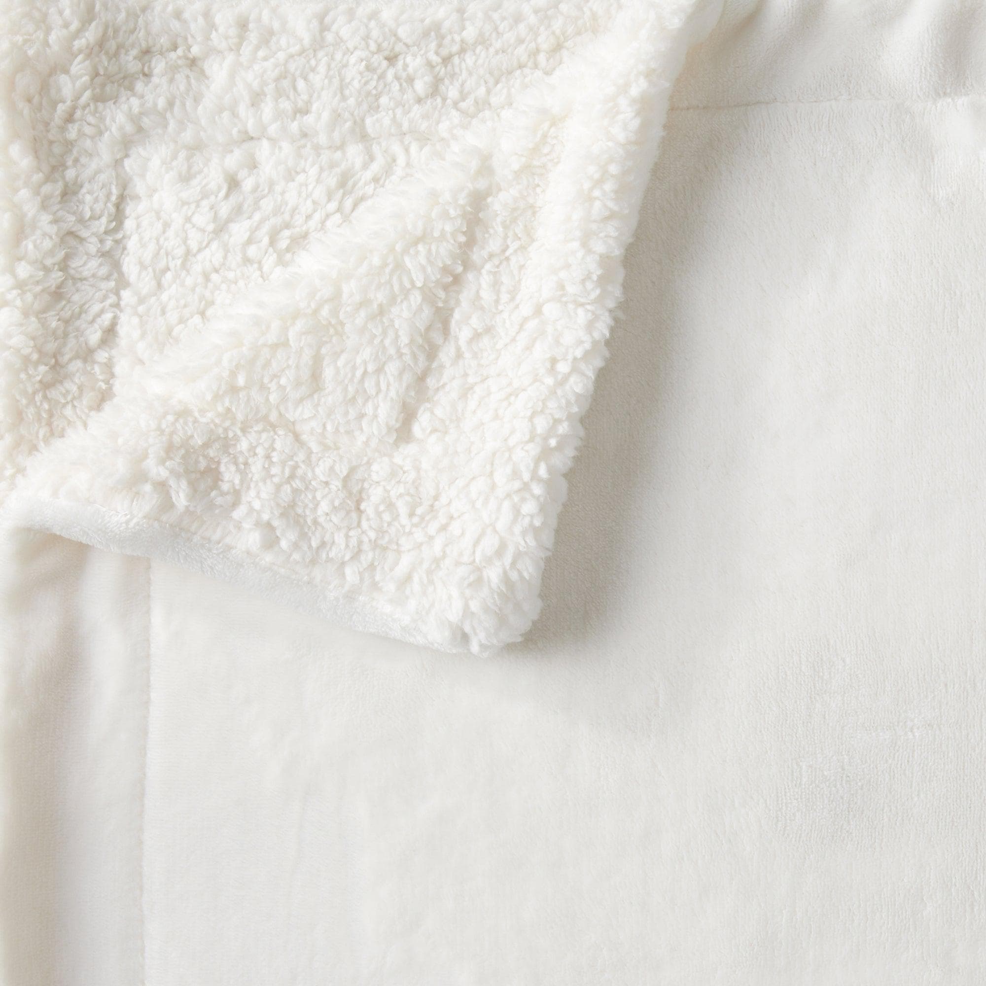 Velvet Plush Sherpa Luxury Bed Blanket - Kinsley Collection Great Bay Home