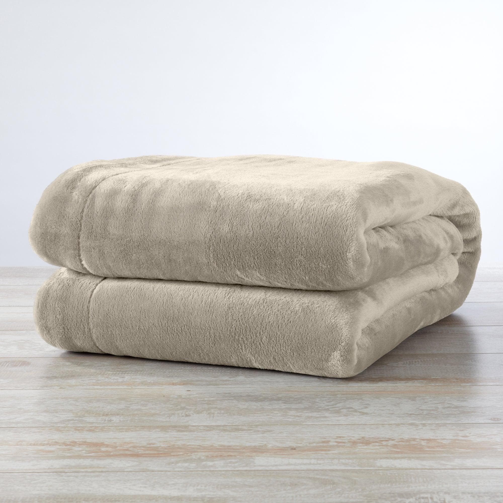 Velvet Plush Sherpa Luxury Bed Blanket - Kinsley Collection Great Bay Home