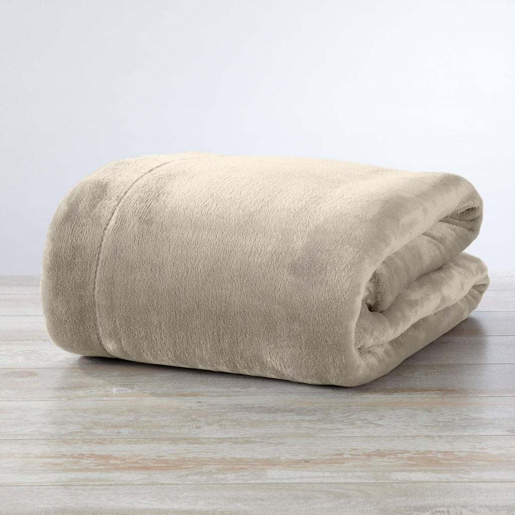 Velvet Plush Sherpa Luxury Bed Blanket - Kinsley Collection Great Bay Home