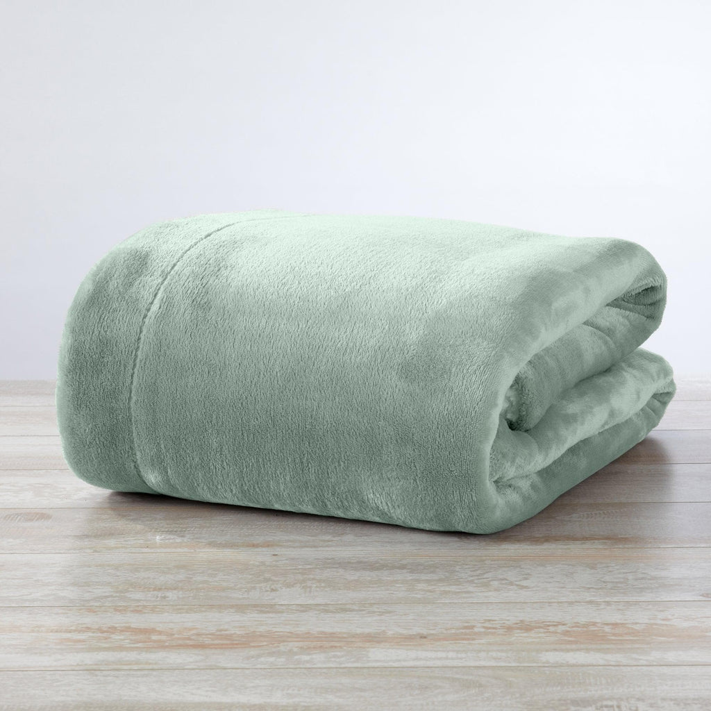 Velvet Plush Sherpa Luxury Bed Blanket - Kinsley Collection Great Bay Home