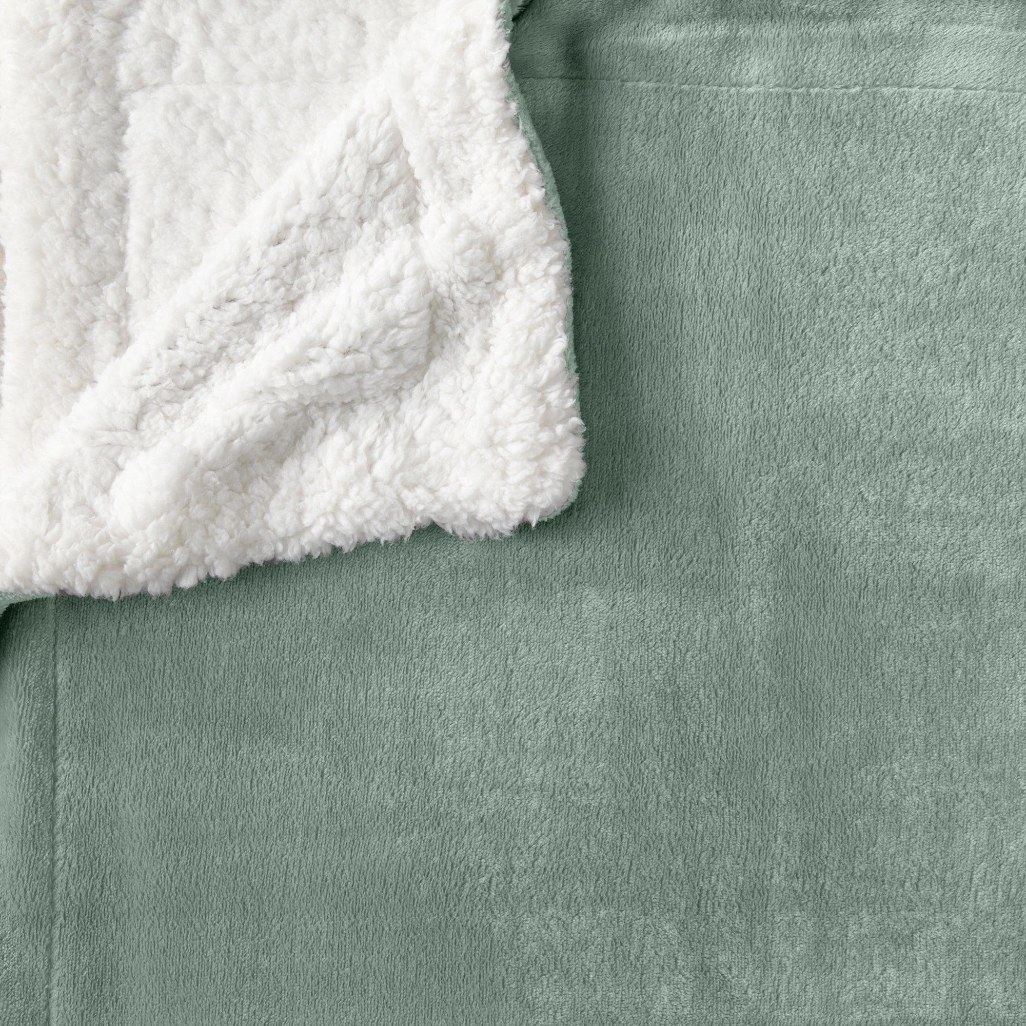 Velvet Plush Sherpa Luxury Bed Blanket - Kinsley Collection Great Bay Home