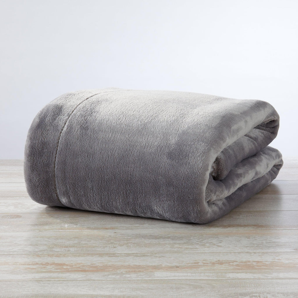 Velvet Plush Sherpa Luxury Bed Blanket - Kinsley Collection Great Bay Home