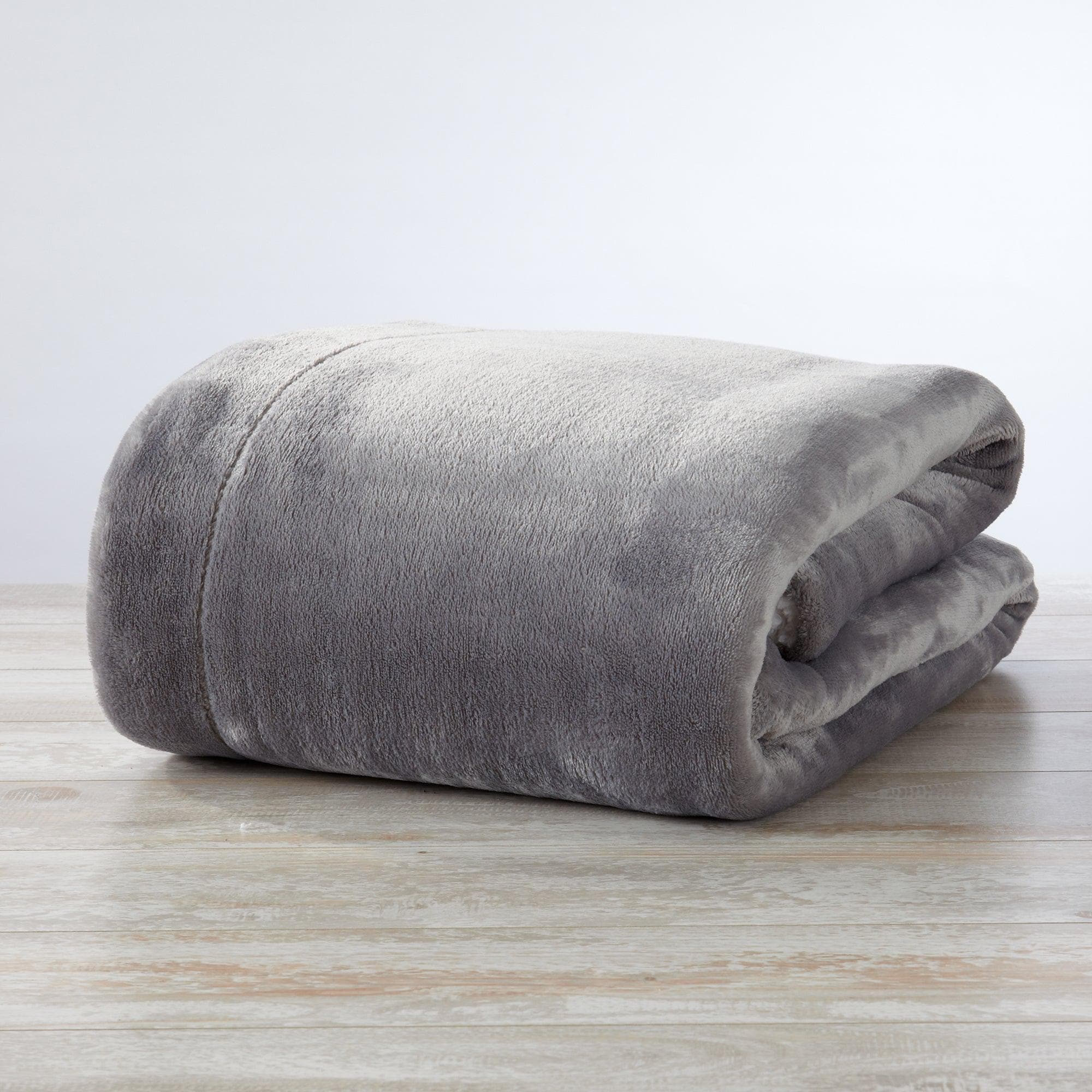 Velvet Plush Sherpa Luxury Bed Blanket - Kinsley Collection Great Bay Home