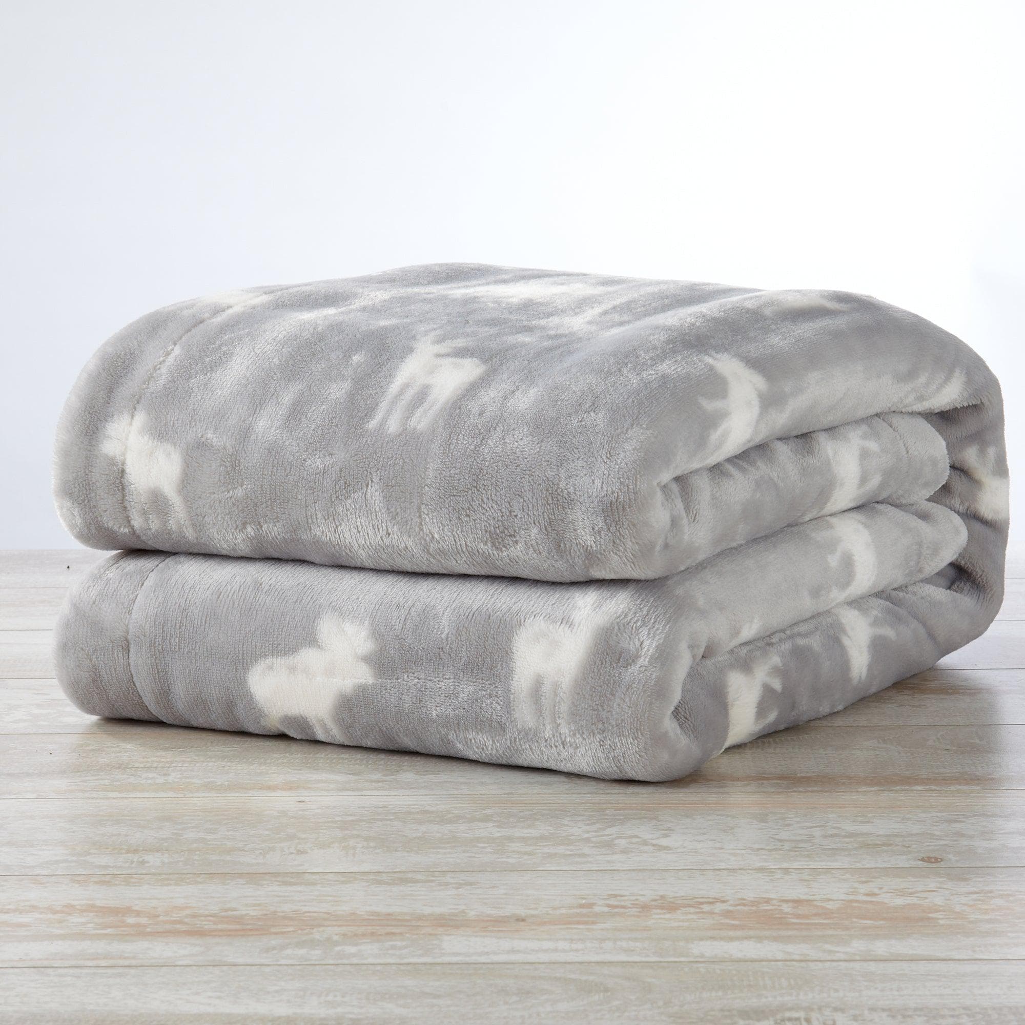 Velvet Plush Sherpa Luxury Bed Blanket - Kinsley Collection Great Bay Home