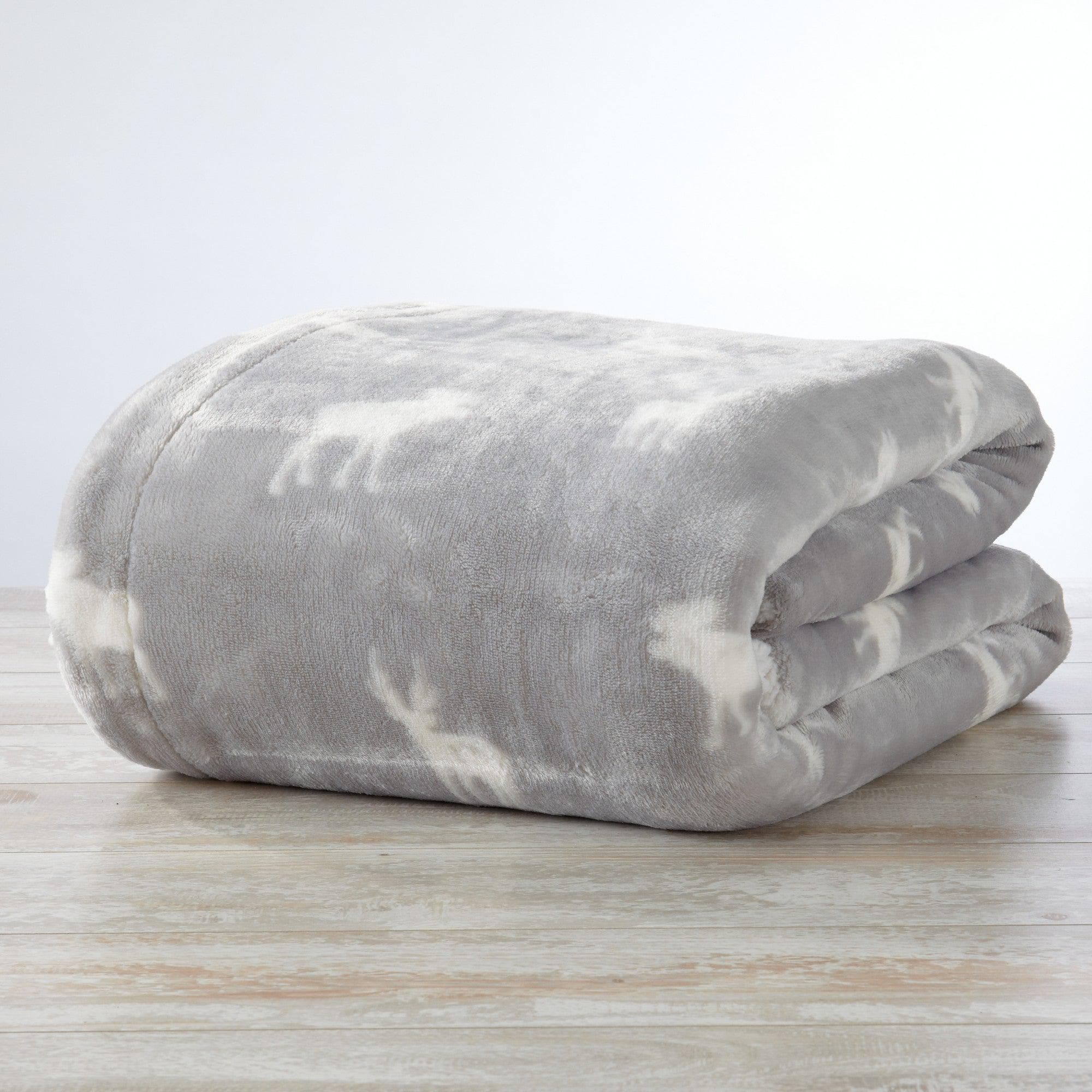 Velvet Plush Sherpa Luxury Bed Blanket - Kinsley Collection Great Bay Home