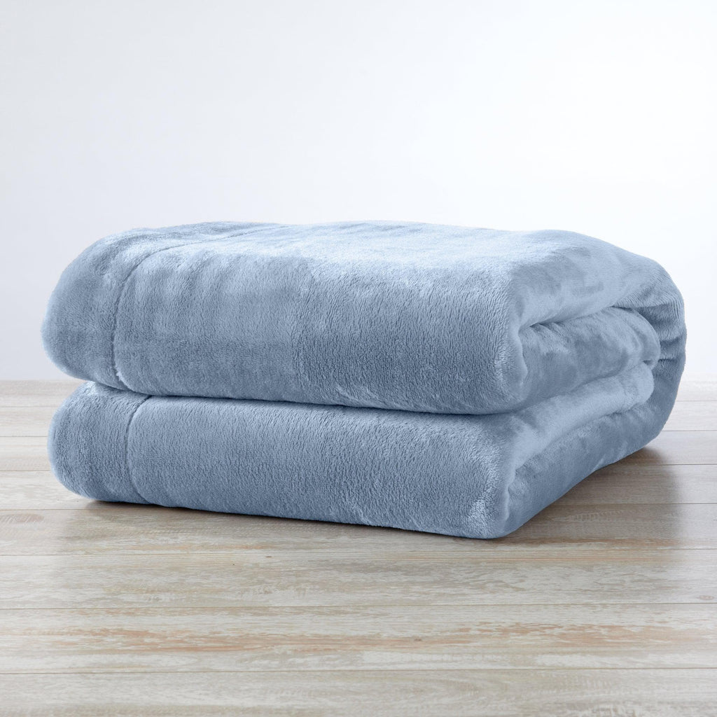Velvet Plush Sherpa Luxury Bed Blanket - Kinsley Collection Great Bay Home