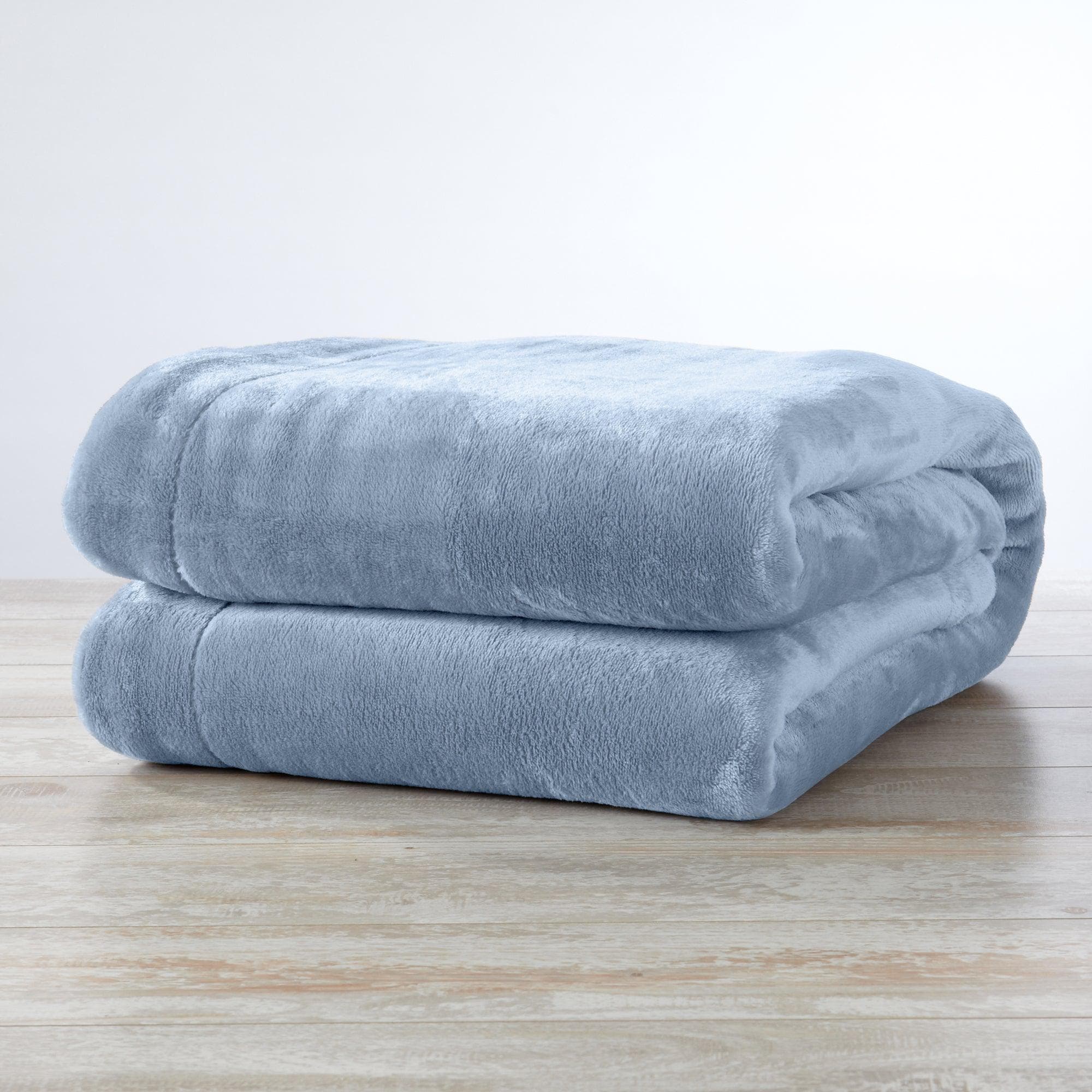 Velvet Plush Sherpa Luxury Bed Blanket - Kinsley Collection Great Bay Home