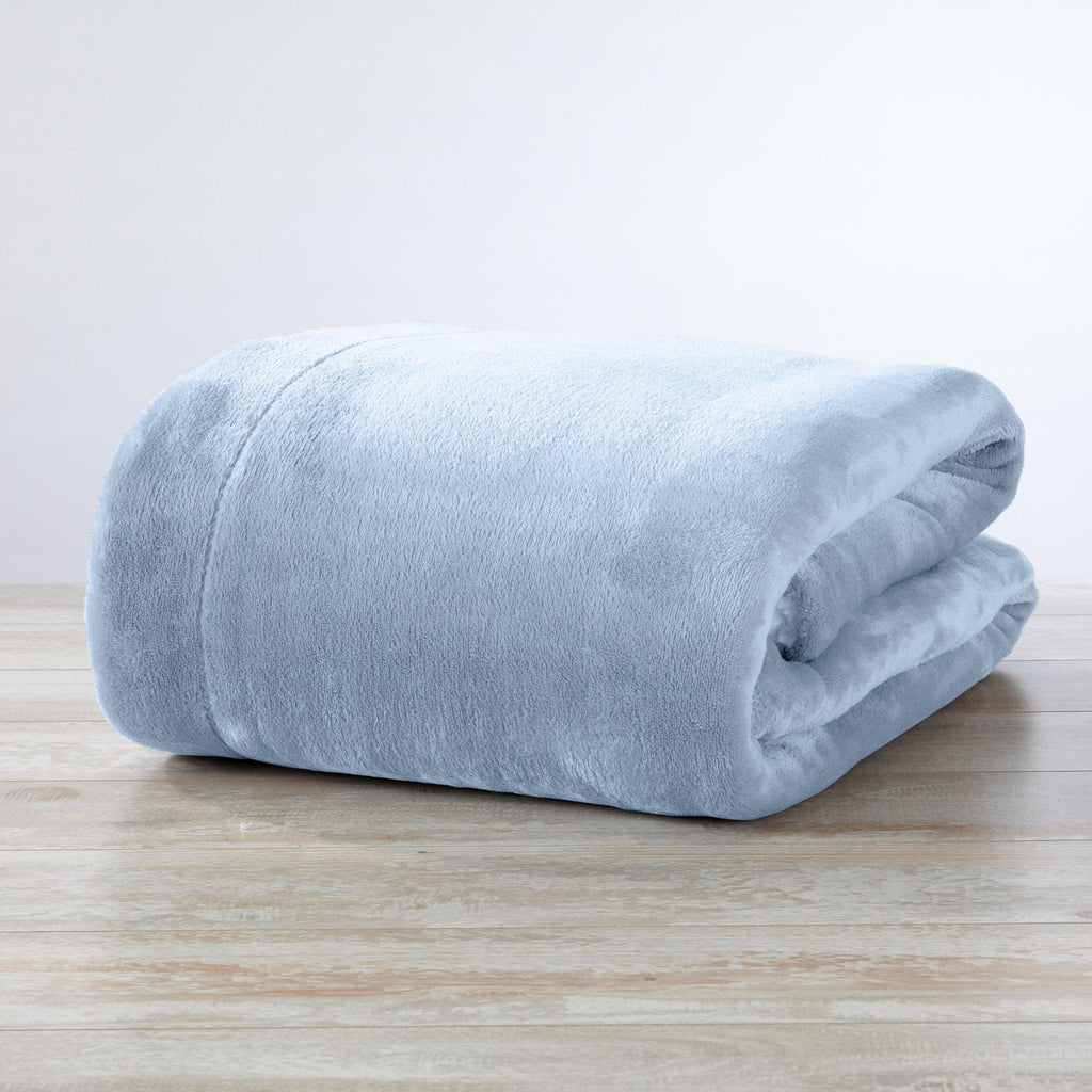 Velvet Plush Sherpa Luxury Bed Blanket - Kinsley Collection Great Bay Home
