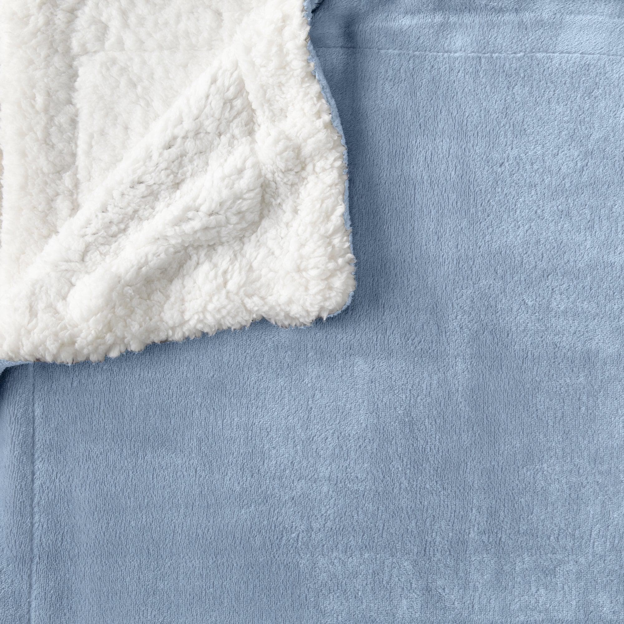 Velvet Plush Sherpa Luxury Bed Blanket - Kinsley Collection Great Bay Home
