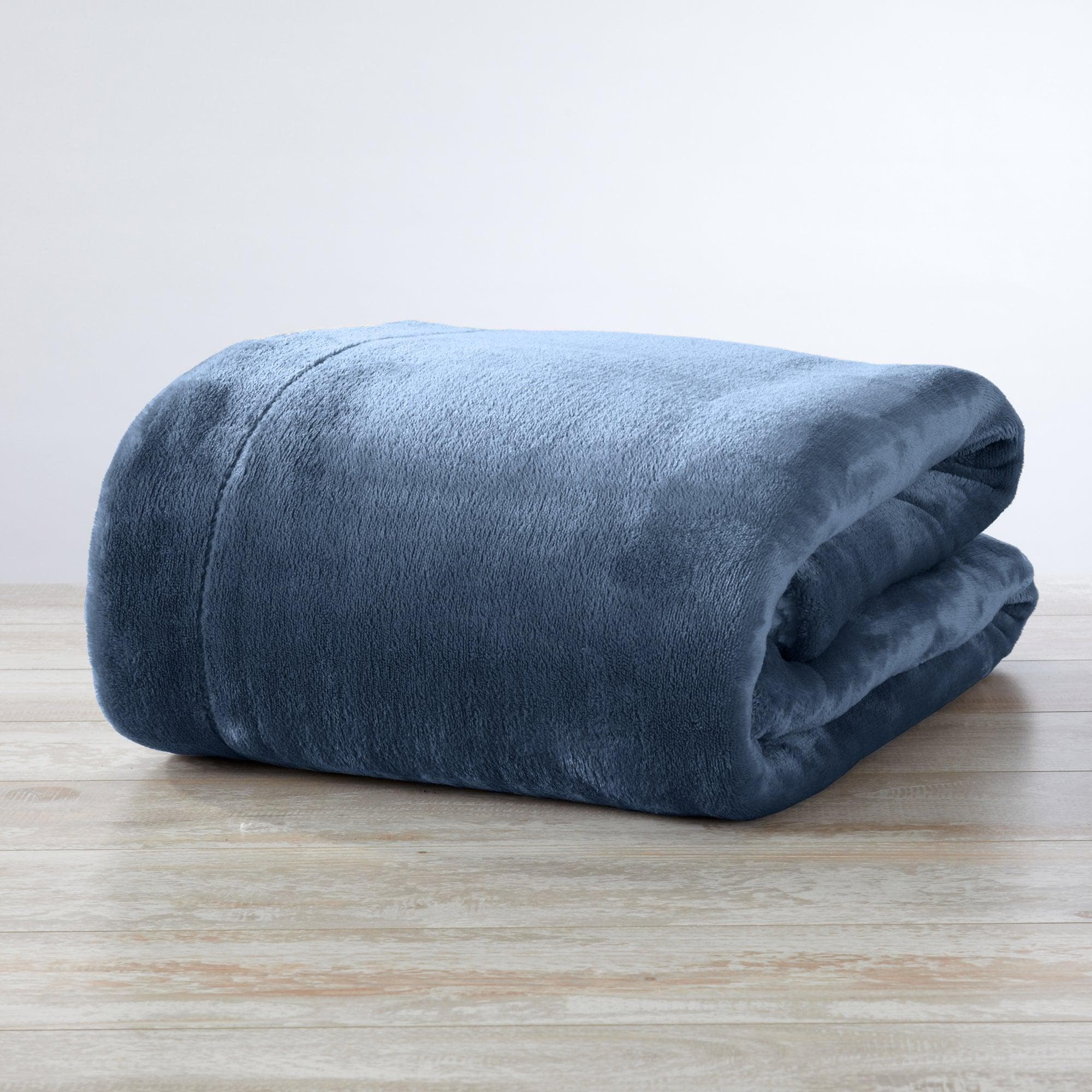 Velvet Plush Sherpa Luxury Bed Blanket - Kinsley Collection Great Bay Home