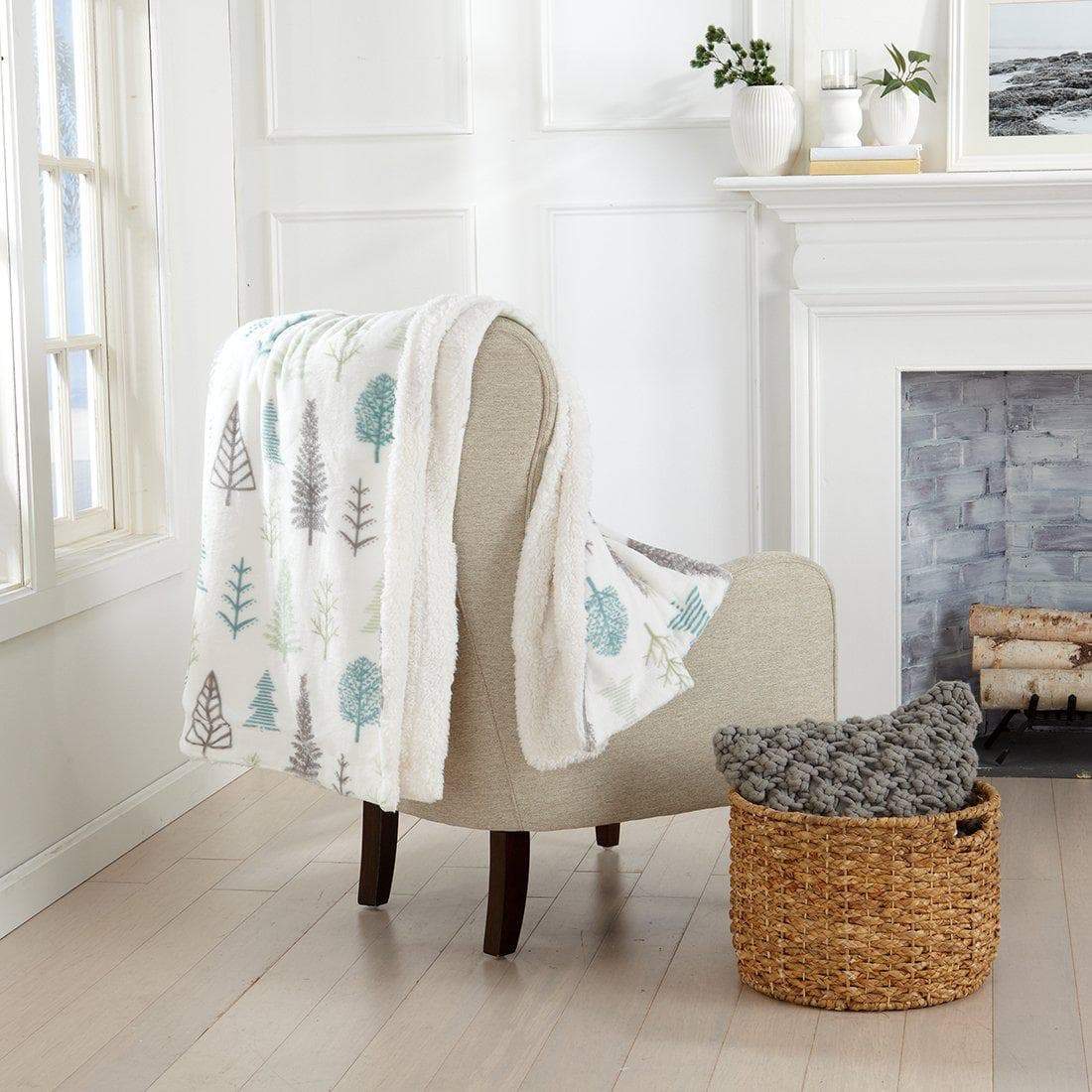 Velvet Plush Sherpa Luxury Bed Blanket - Kinsley Collection Great Bay Home
