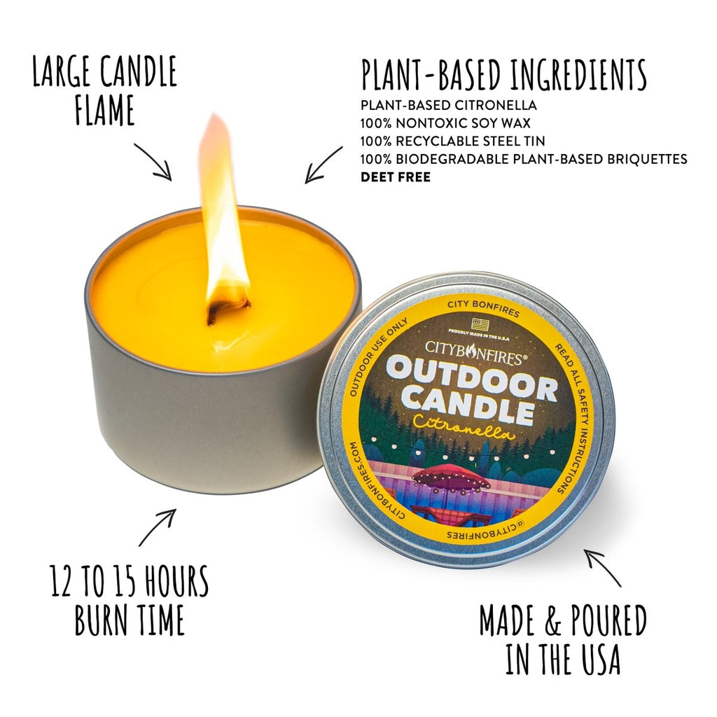 Outdoor Party Box City Bonfires