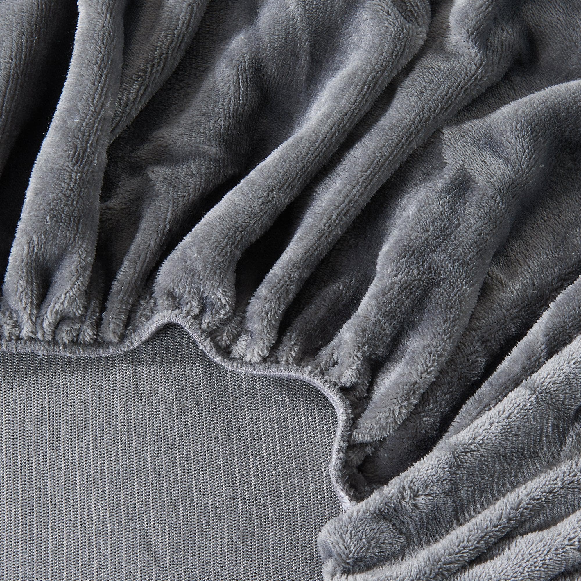 Solid Plush Fitted Sheet - Velvet Luxe Collection Great Bay Home