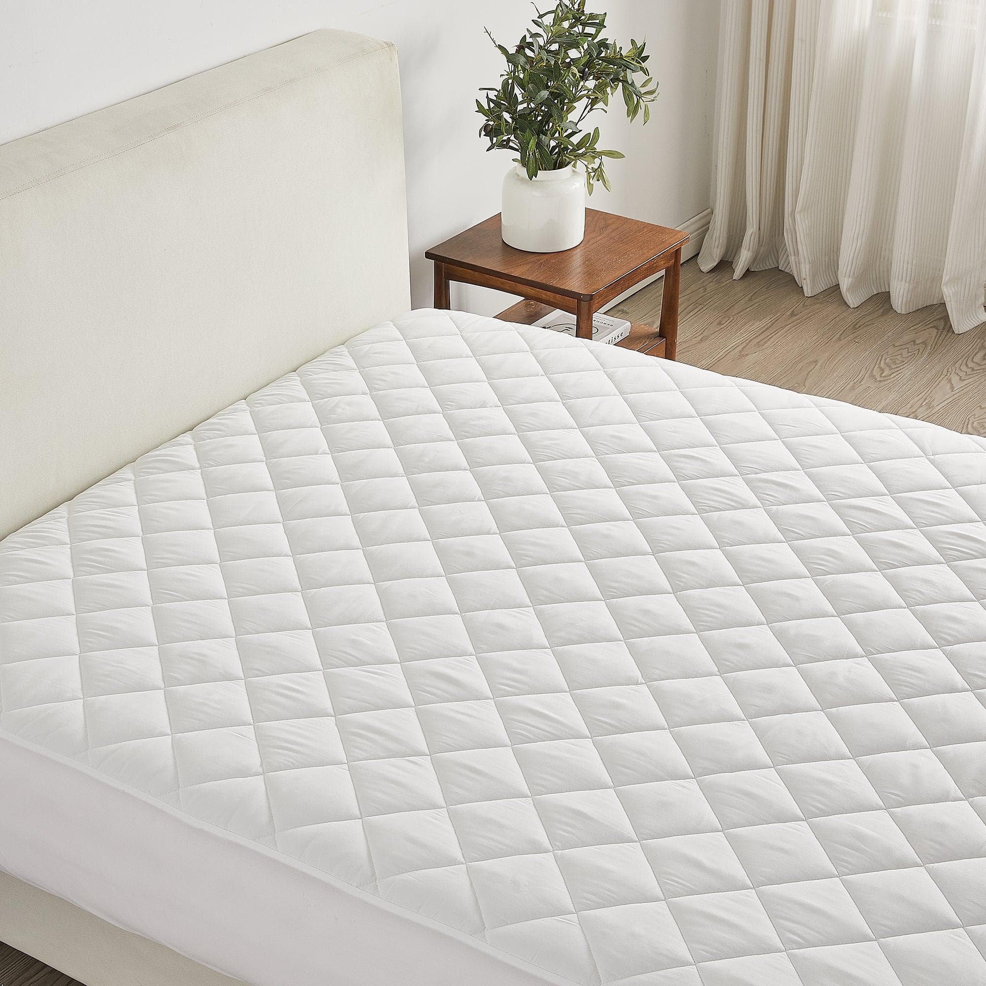 Down Alternative Waterproof Mattress Pad - Eckhart Collection Great Bay Home