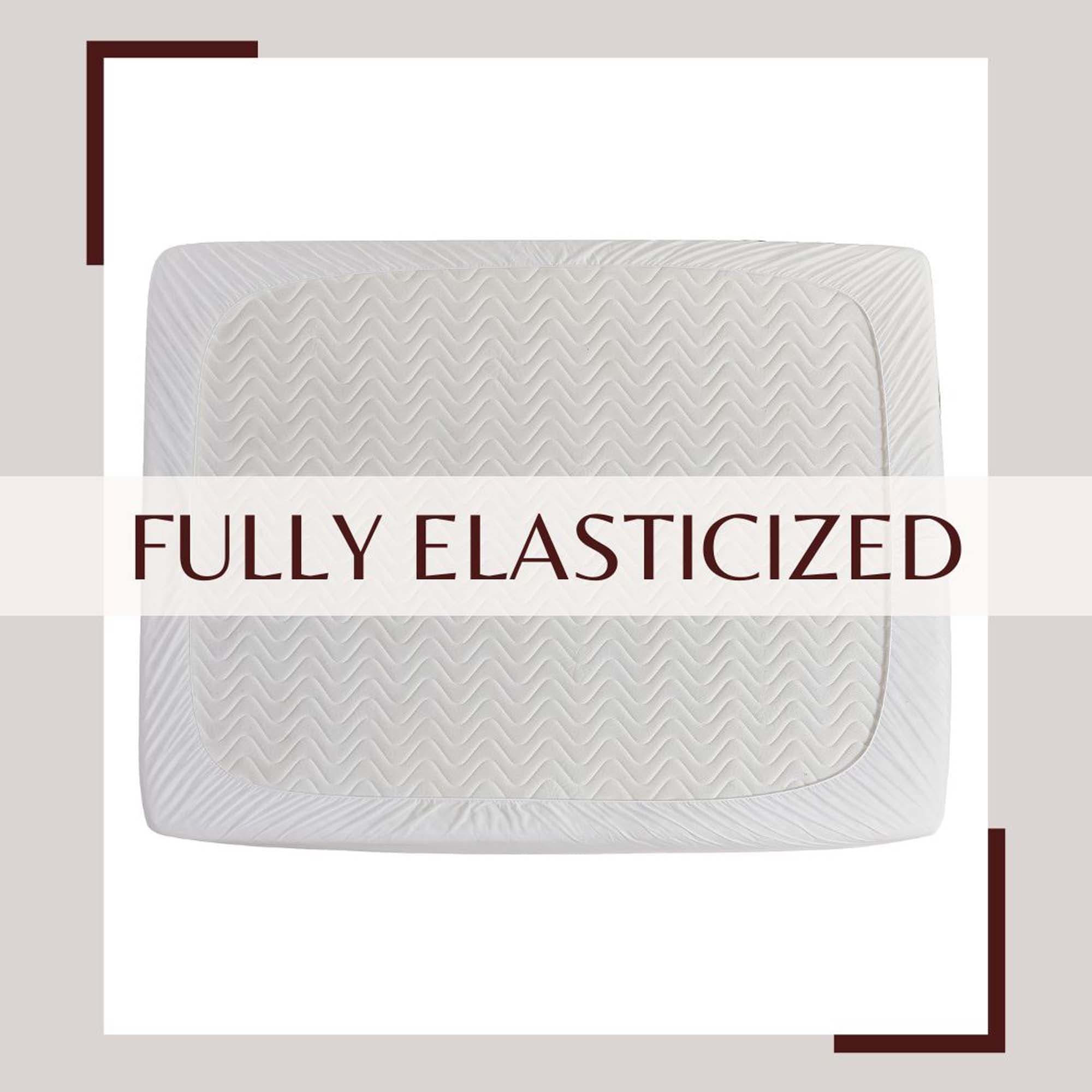 Down Alternative Waterproof Mattress Pad - Eckhart Collection Great Bay Home