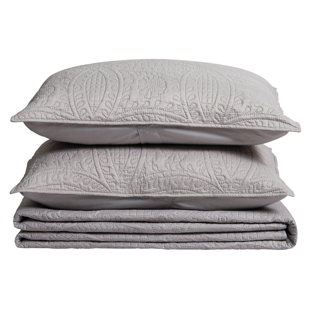 Oversized Medallion Quilt Set - Clara Collection Great Bay Home