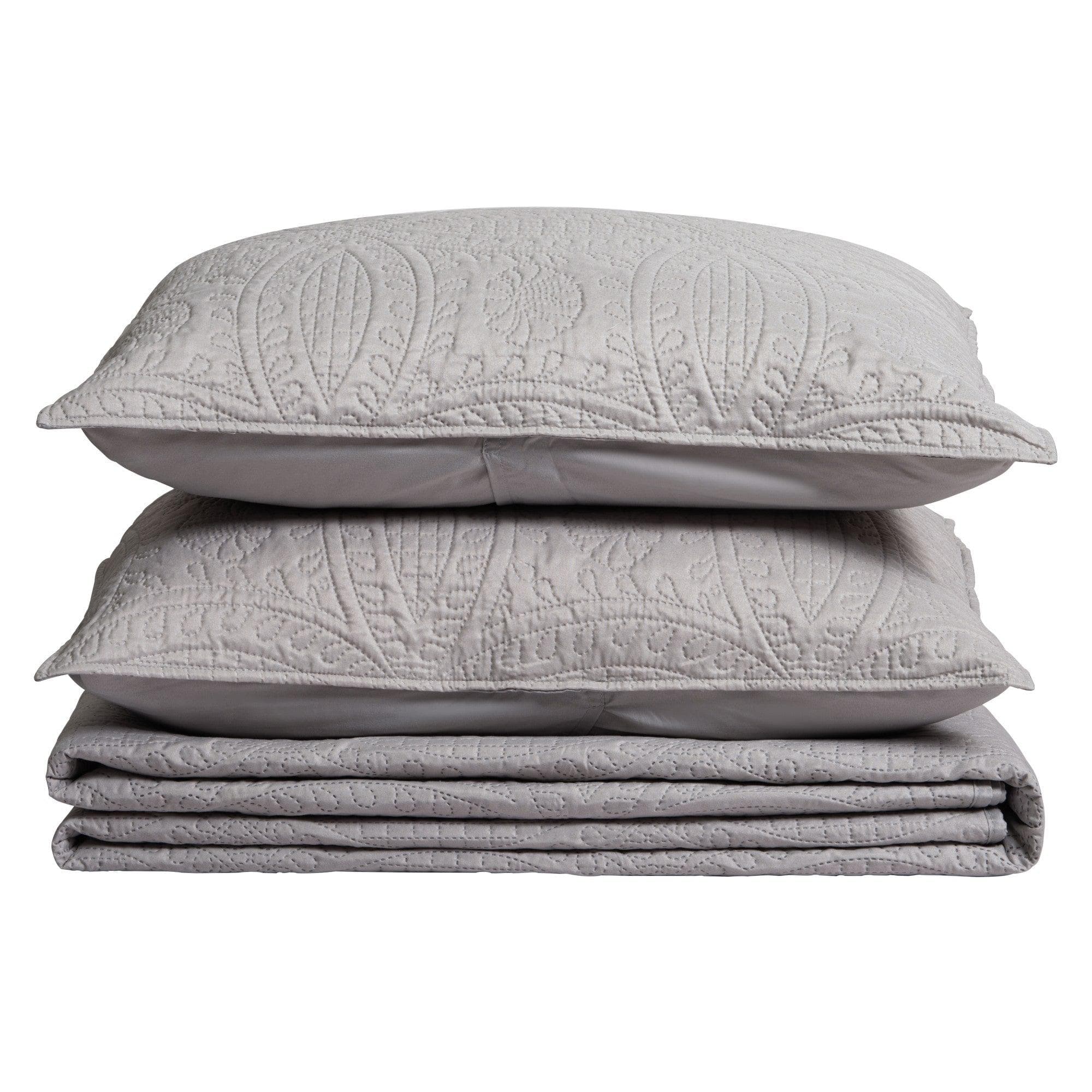 Oversized Medallion Quilt Set - Clara Collection Great Bay Home