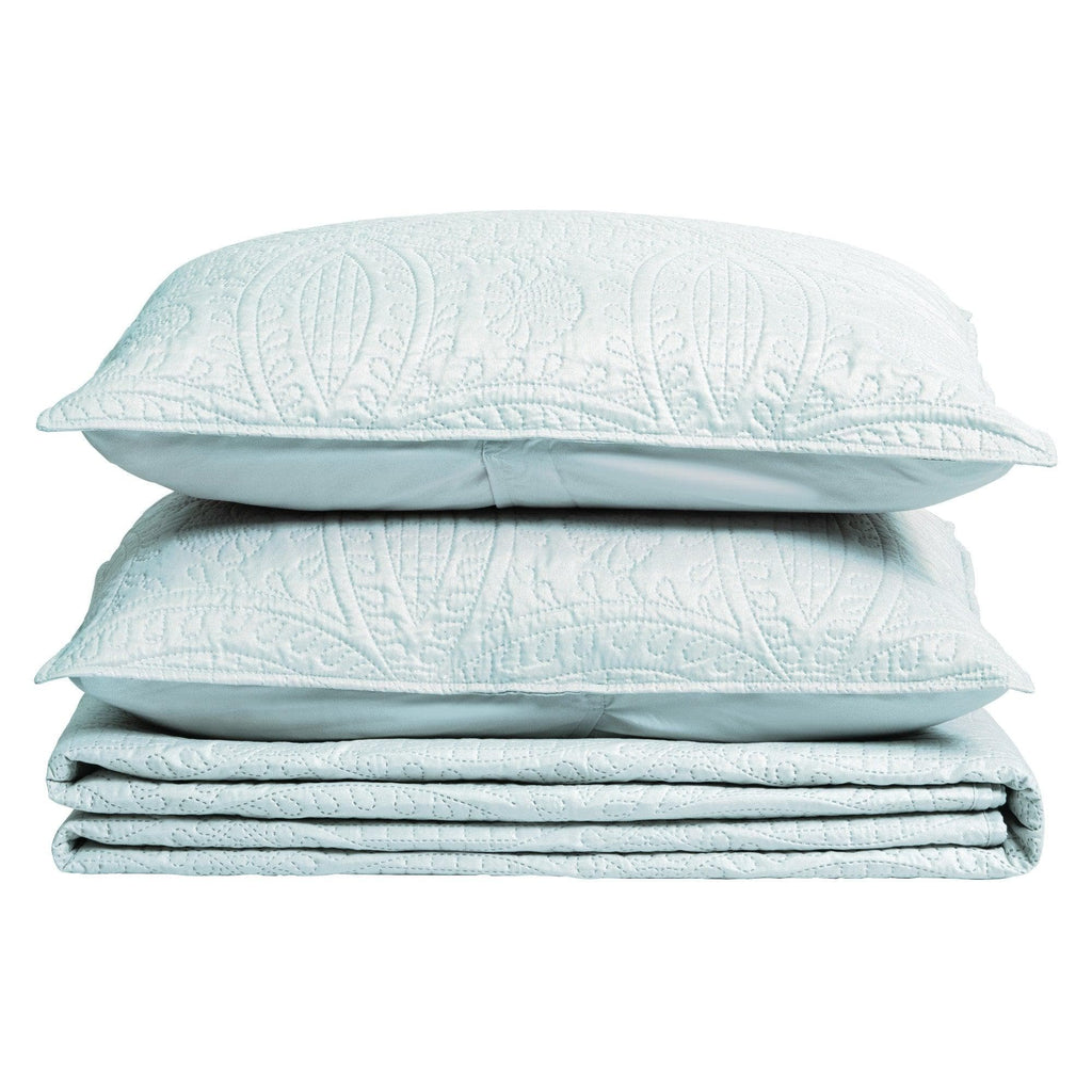 Oversized Medallion Quilt Set - Clara Collection Great Bay Home