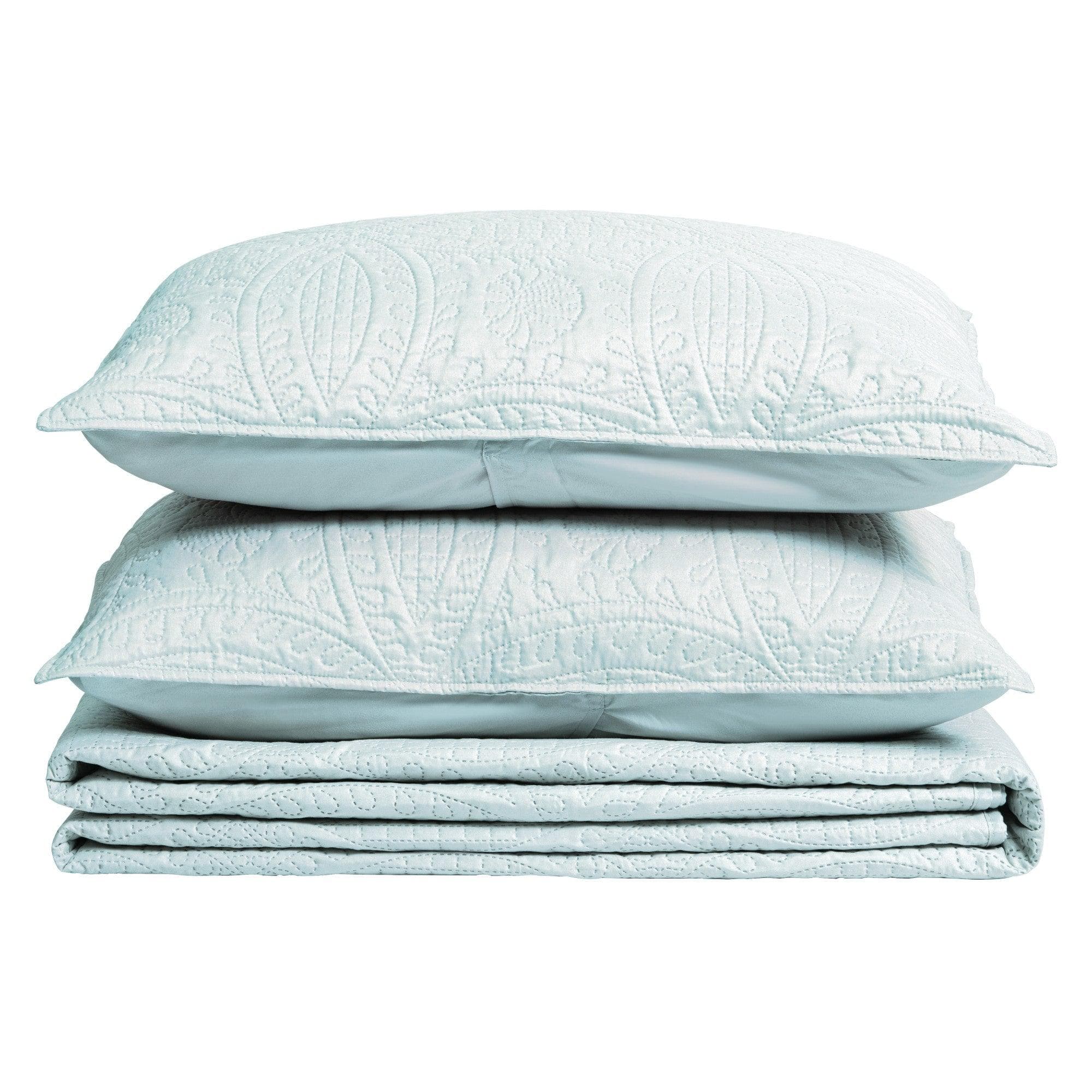 Oversized Medallion Quilt Set - Clara Collection Great Bay Home