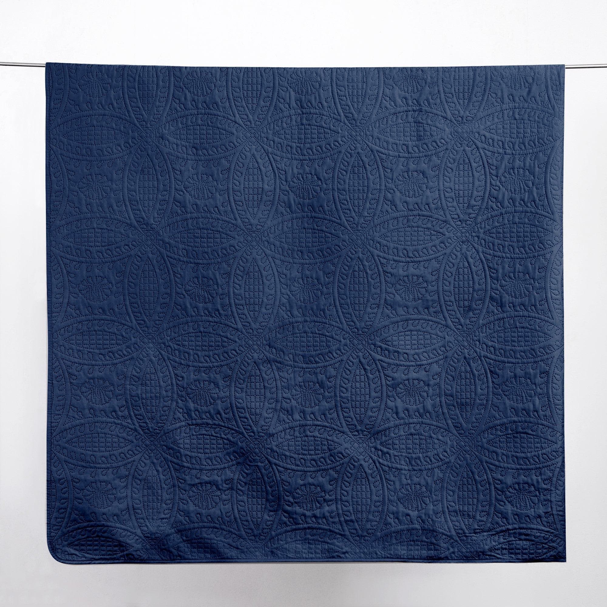 Oversized Medallion Quilt Set - Clara Collection Great Bay Home